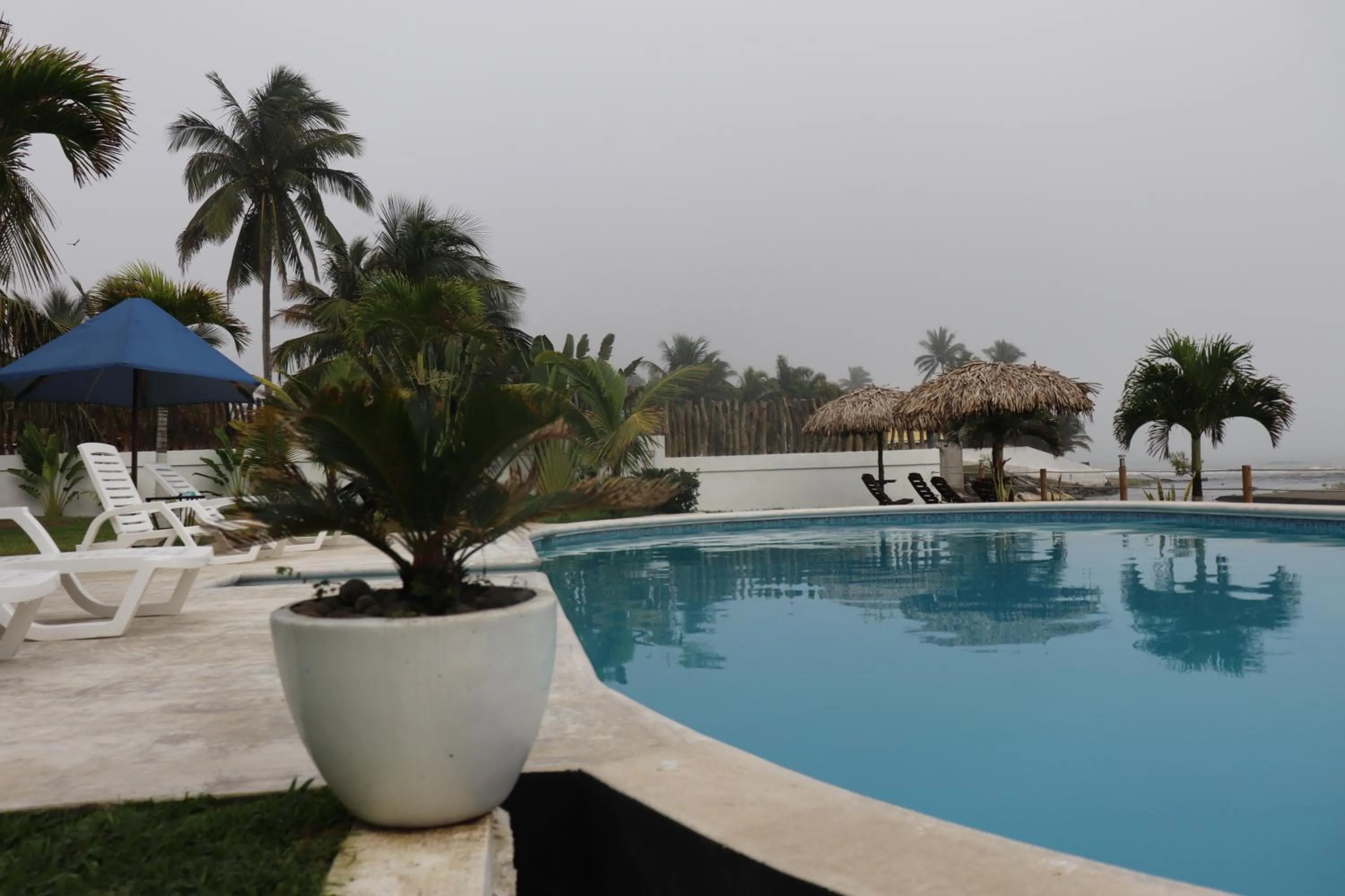 Swimming pool in Hotel Lunazul In Costa Esmeralda
