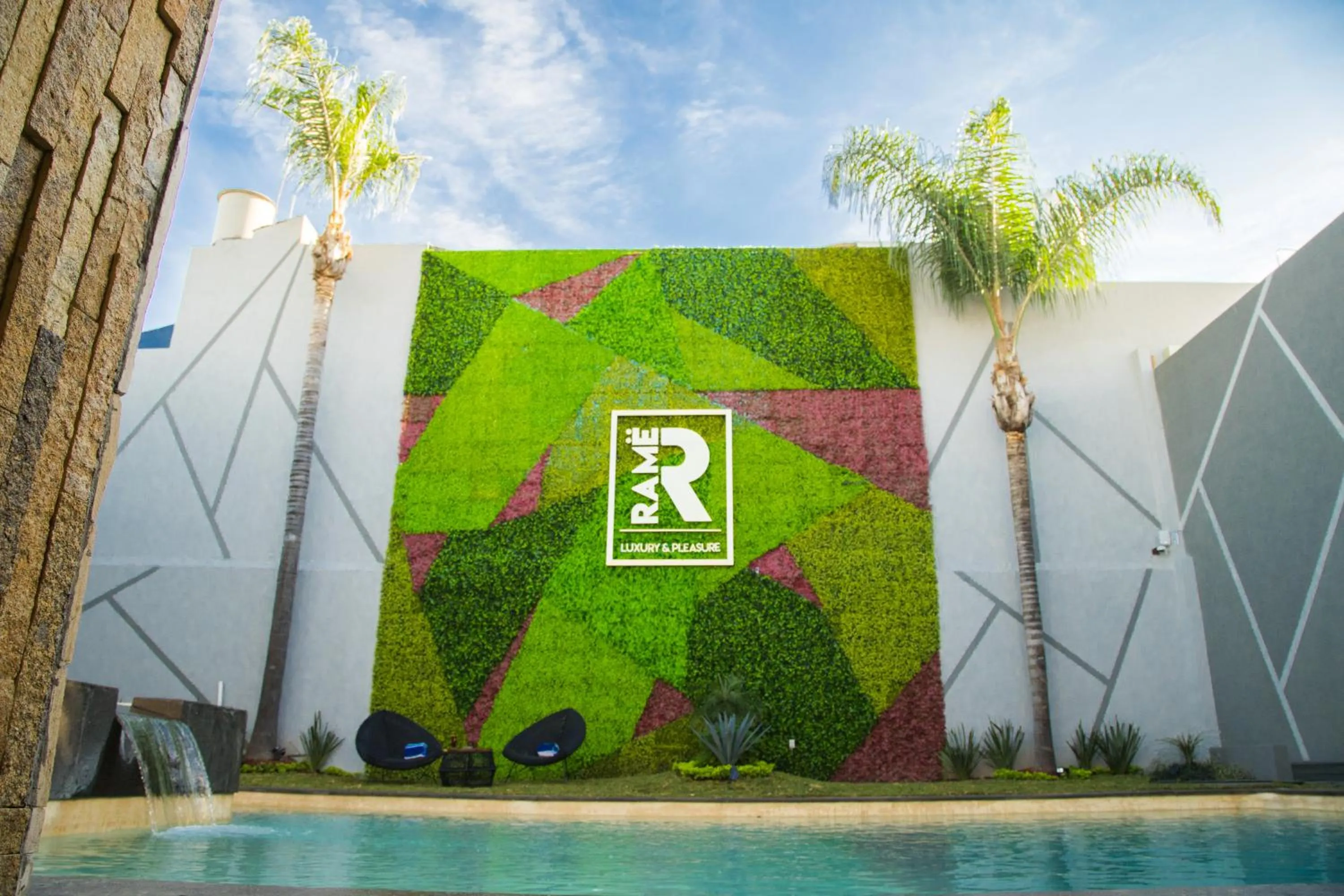 Pool view in Ramë Hotel Boutique