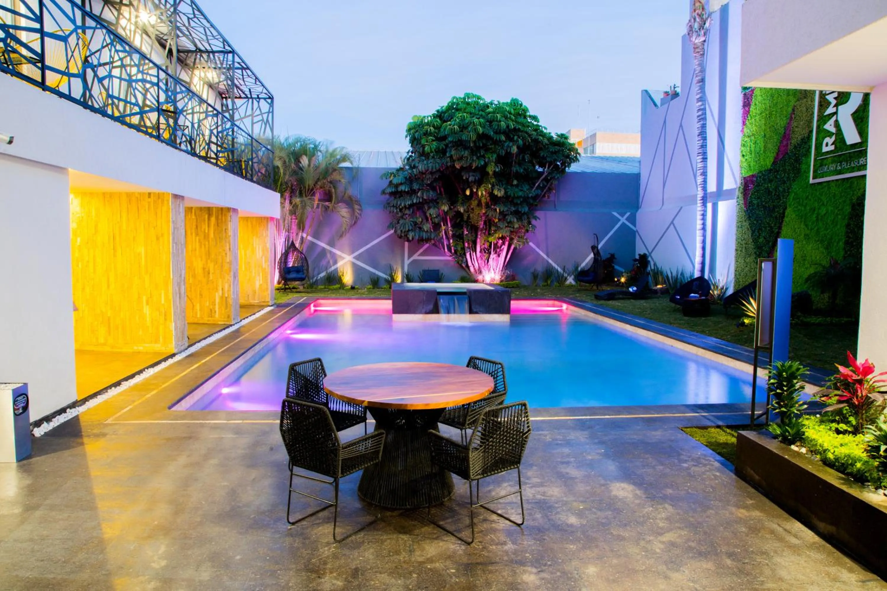 Pool view in Ramë Hotel Boutique