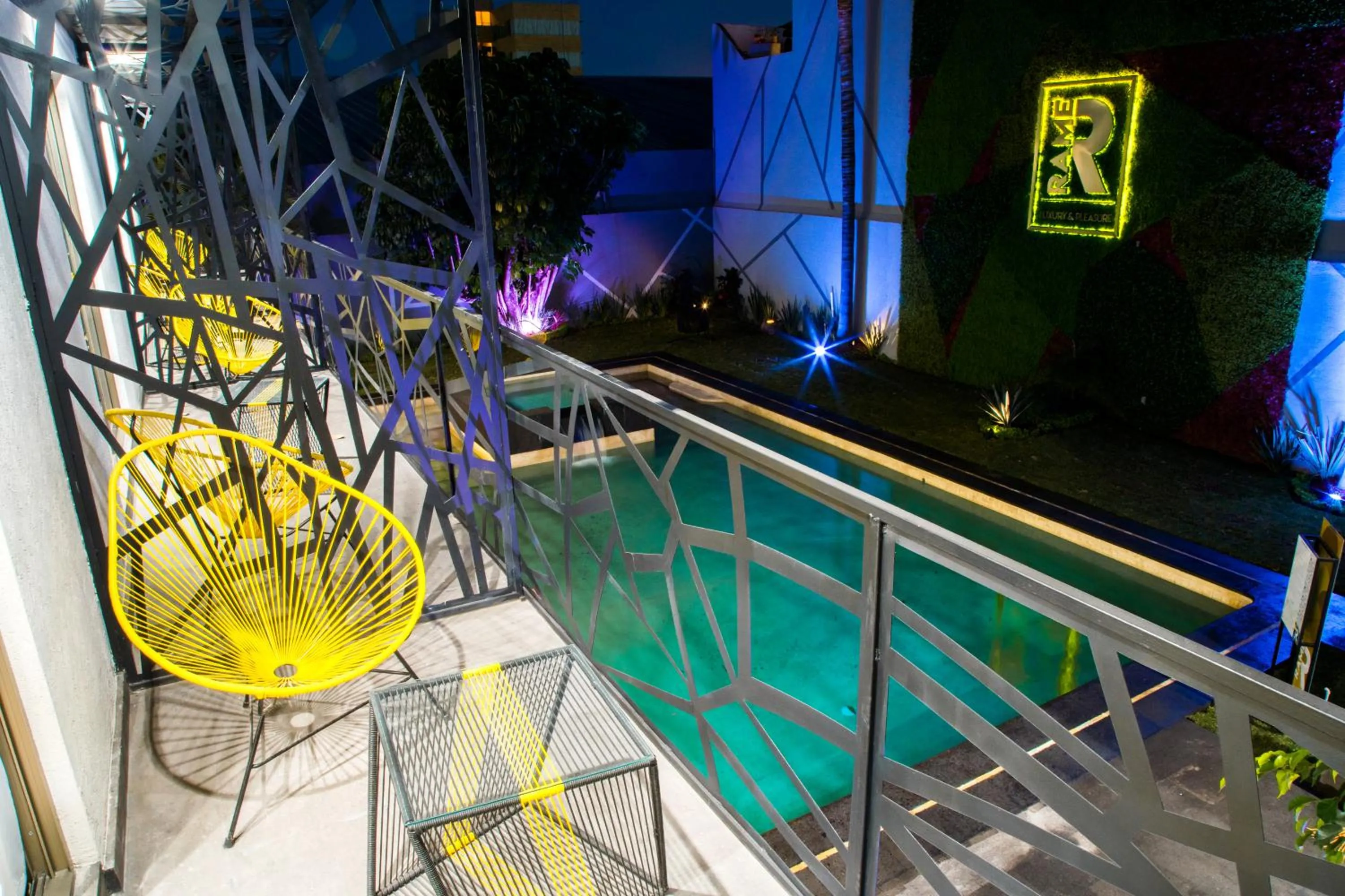 Pool view in Ramë Hotel Boutique