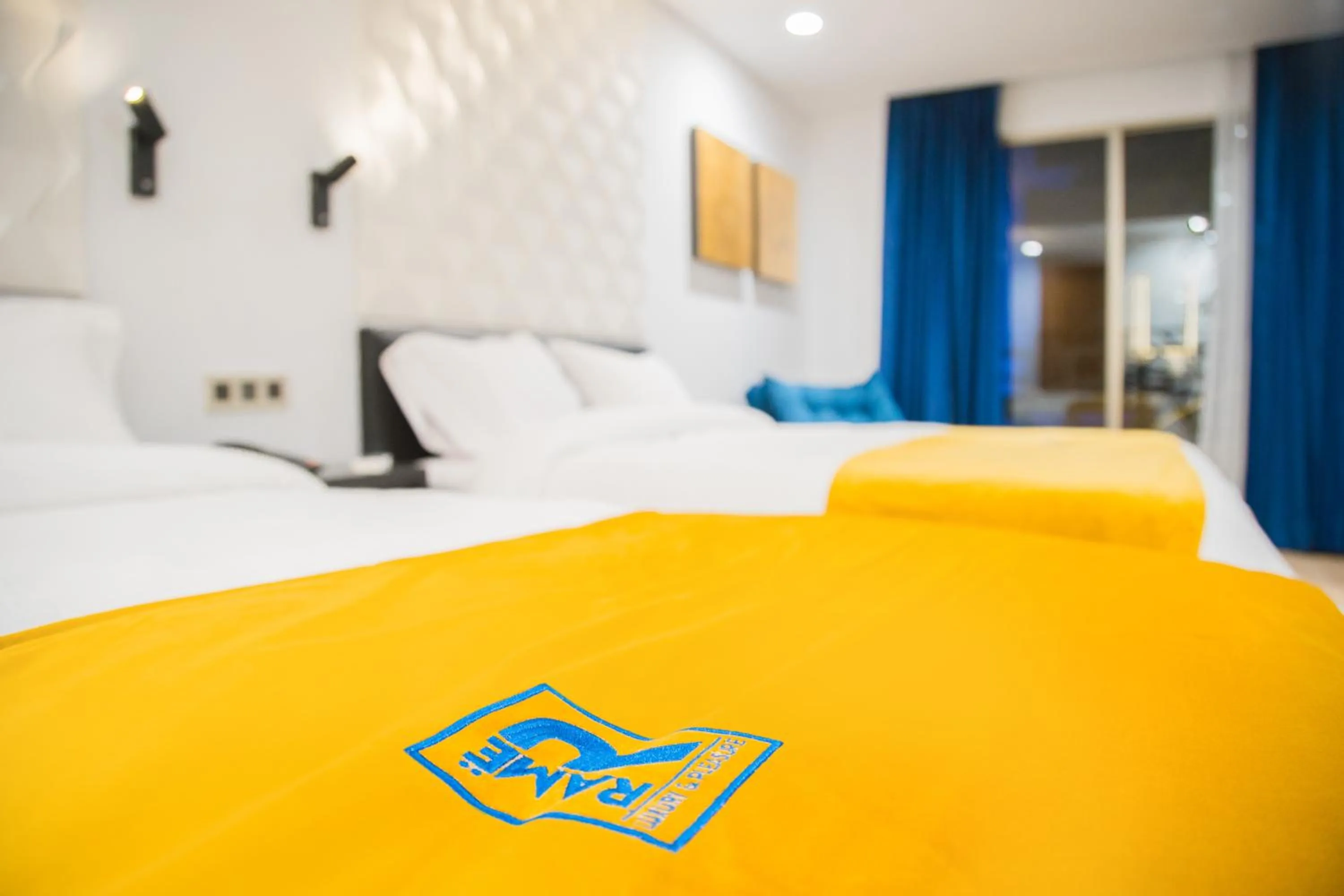 Bed in Ramë Hotel Boutique