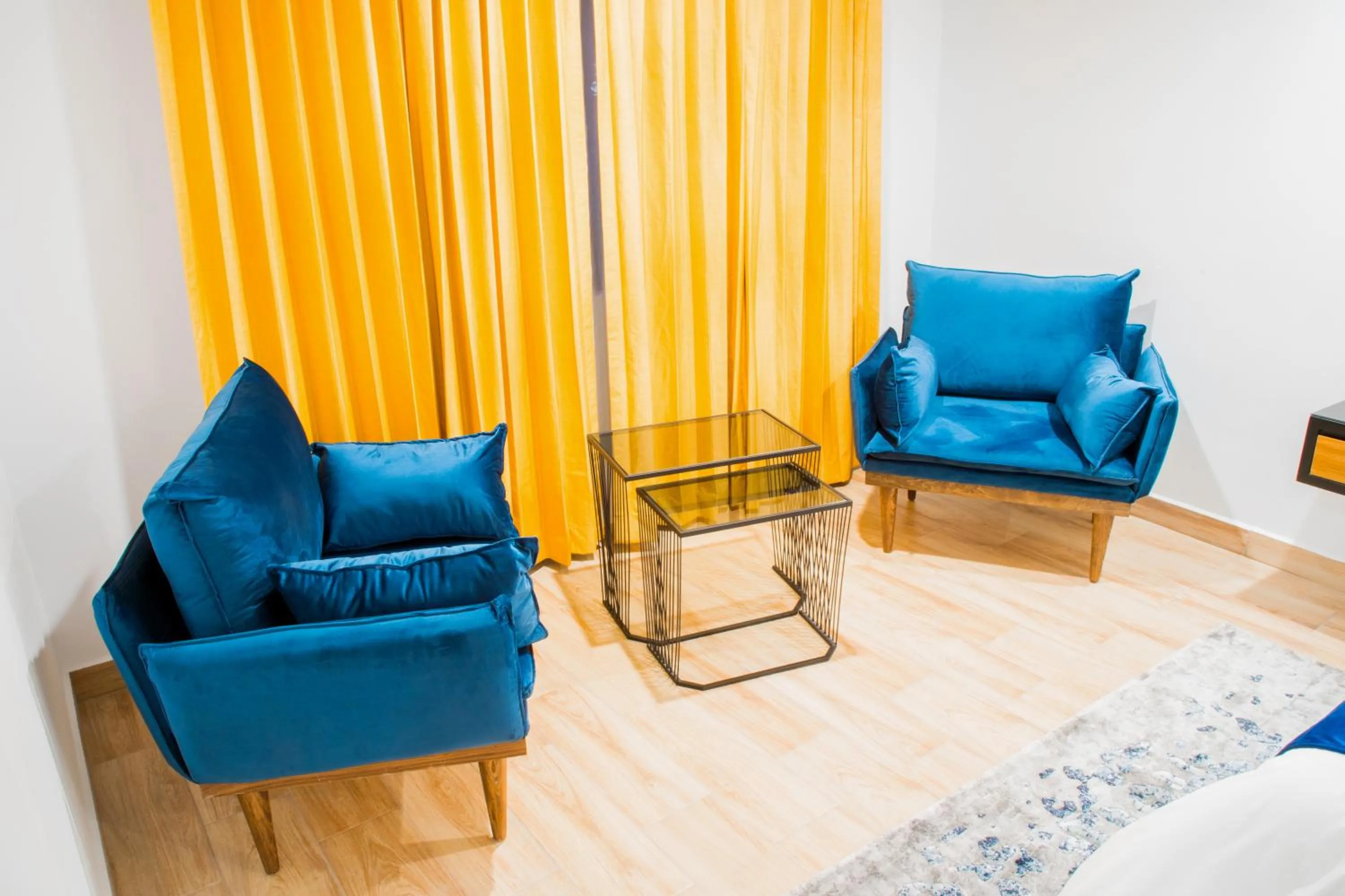 Living room in Ramë Hotel Boutique