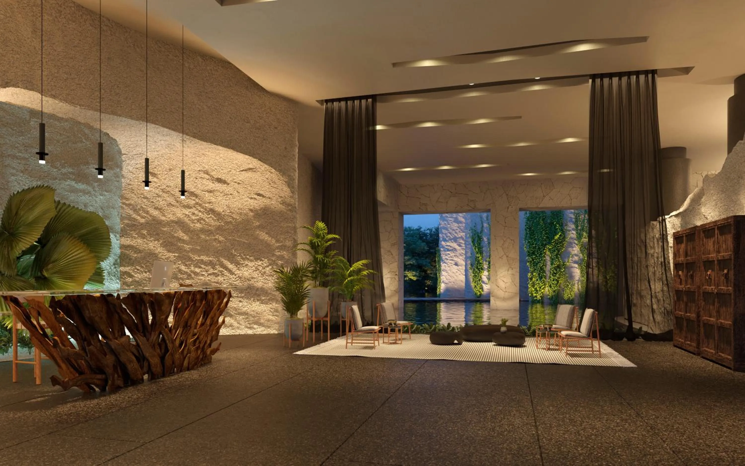 Area and facilities in Hotel Xcaret Arte - All Parks All Fun Inclusive - Adults Only