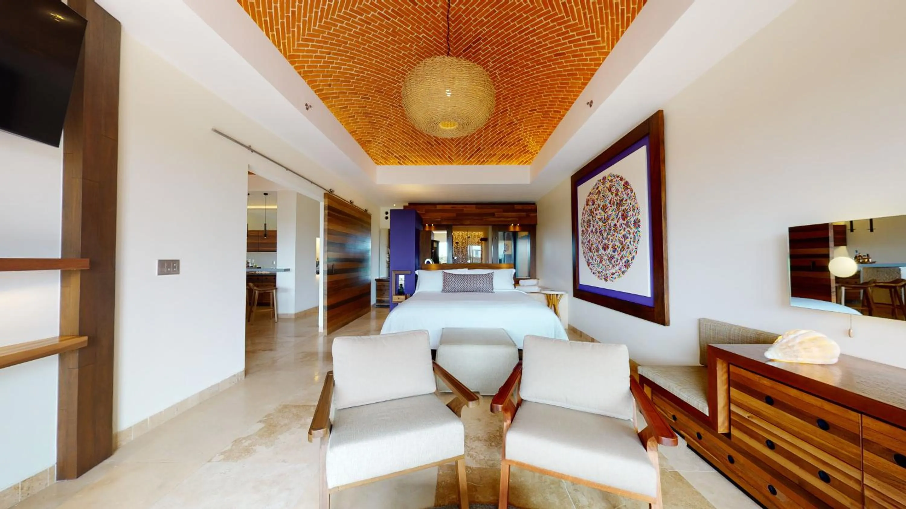 Bed in Hotel Xcaret Arte - All Parks All Fun Inclusive - Adults Only