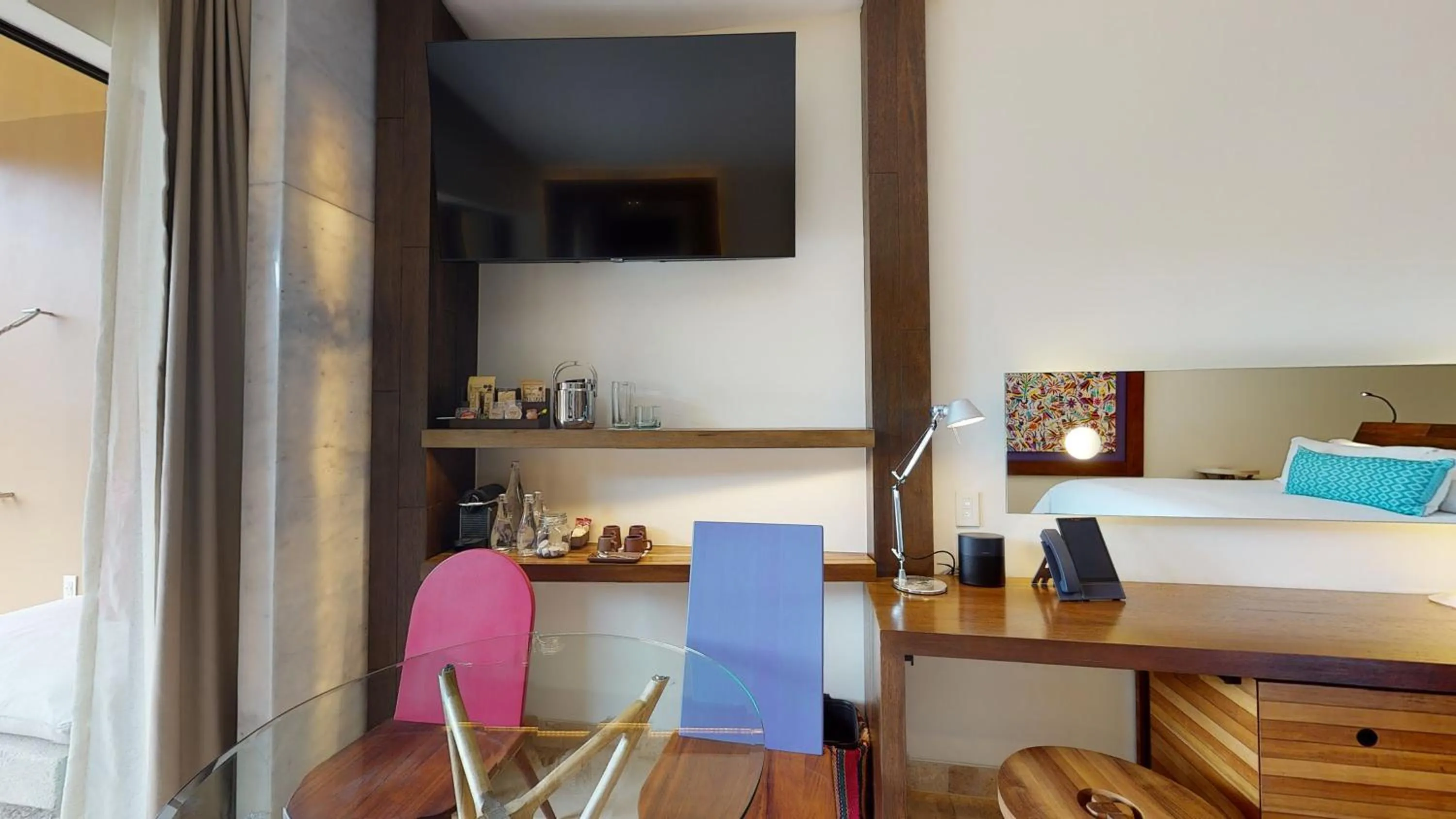 TV and multimedia in Hotel Xcaret Arte - All Parks All Fun Inclusive - Adults Only