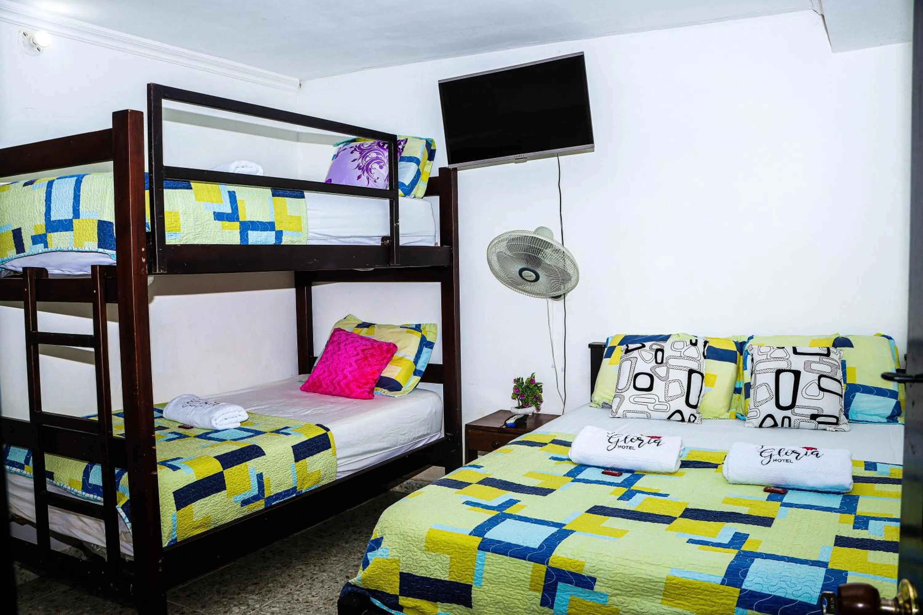 Bedroom, Bed in Cabaña Flor Gloria