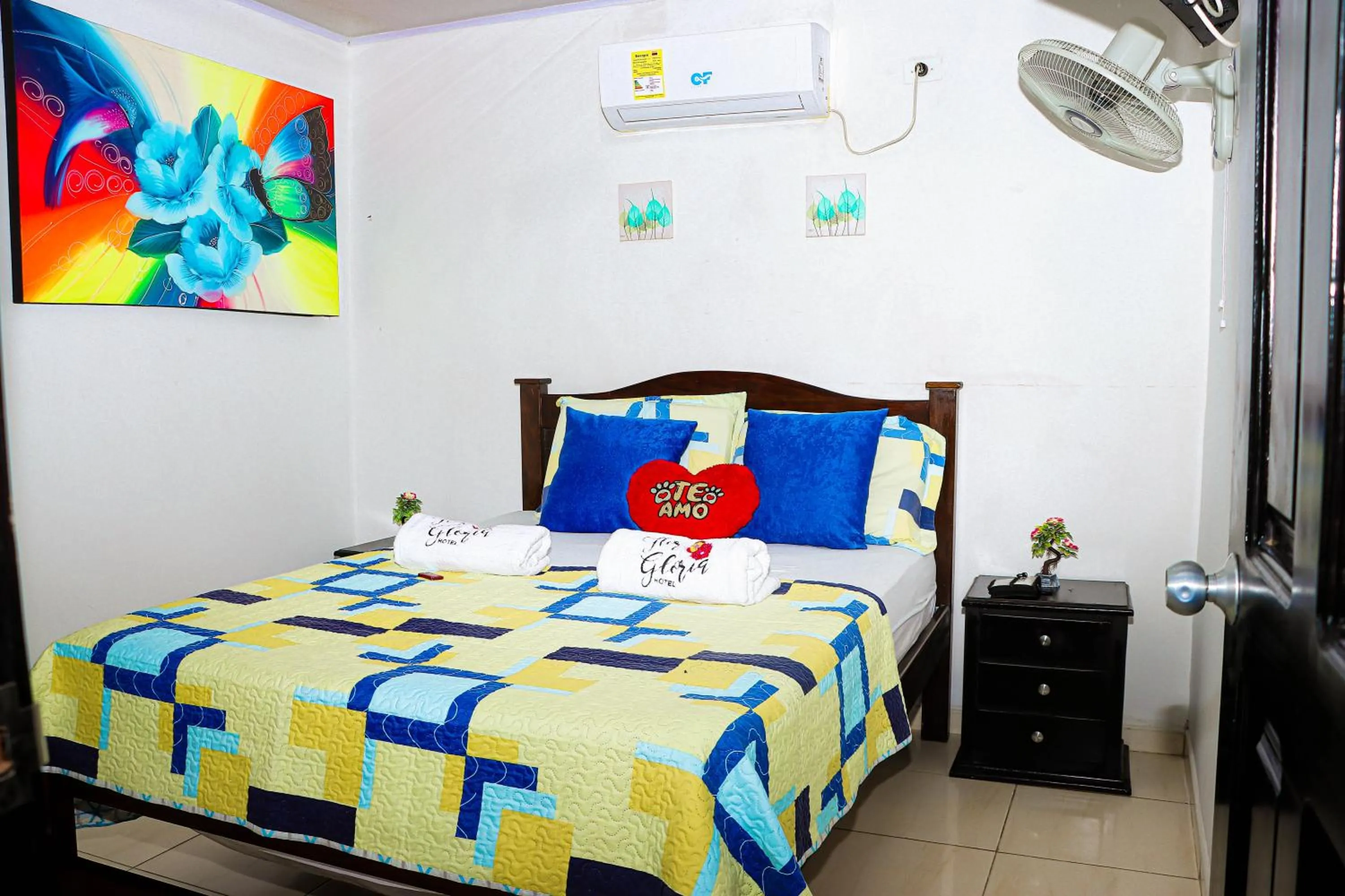 Bedroom, Bed in Cabaña Flor Gloria