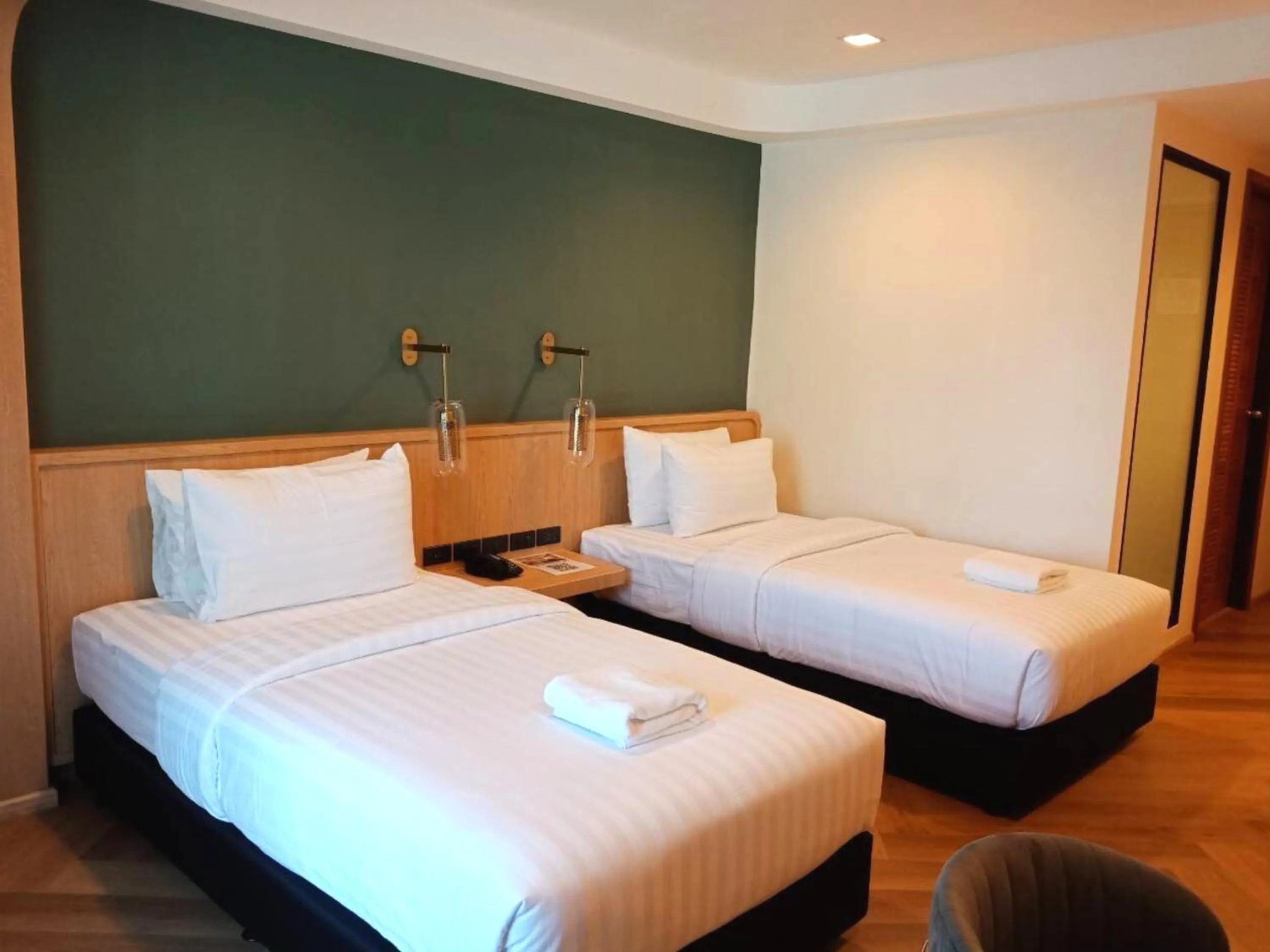 Bed in Sann Boutique Hotel