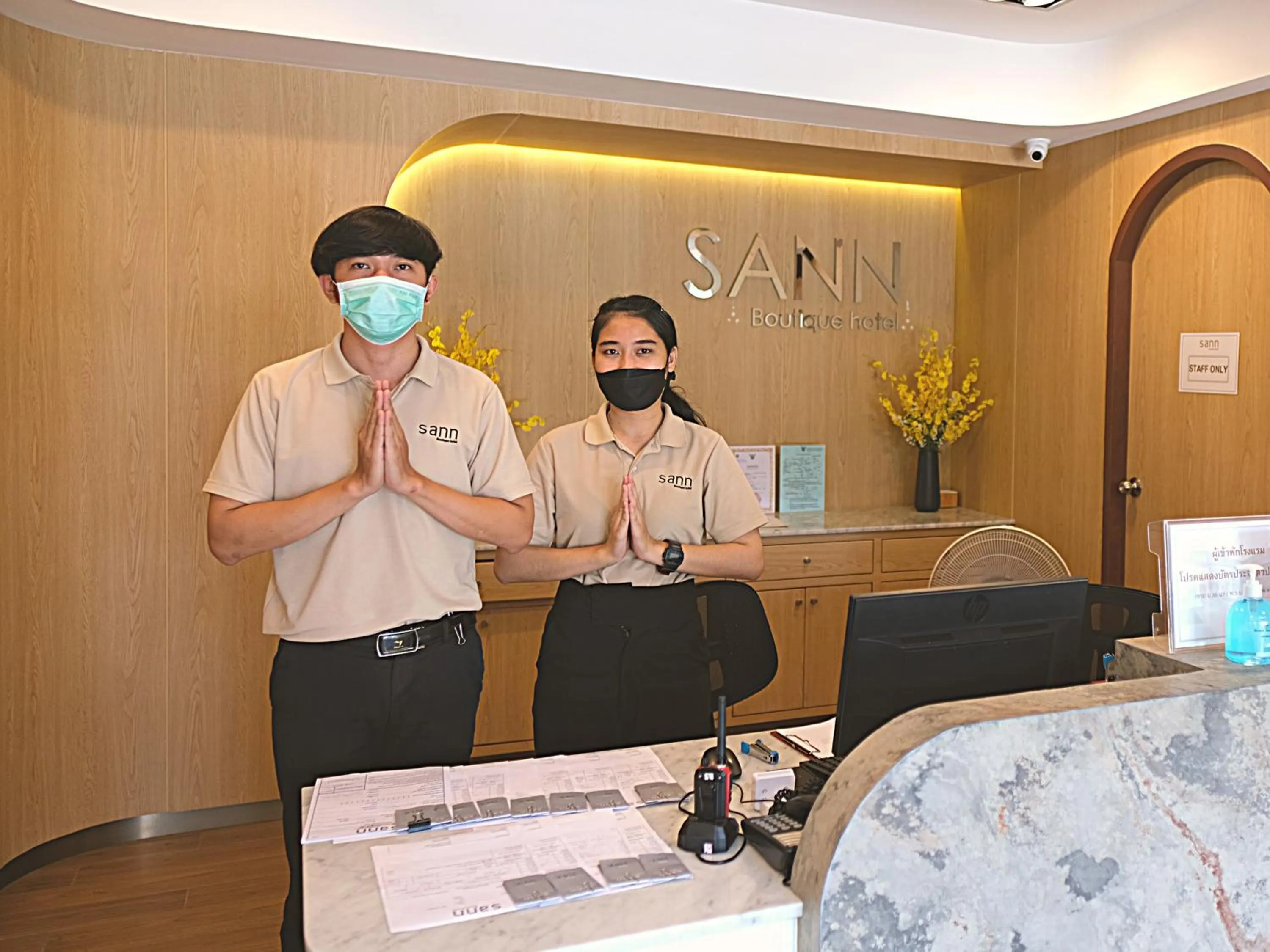 Staff in Sann Boutique Hotel