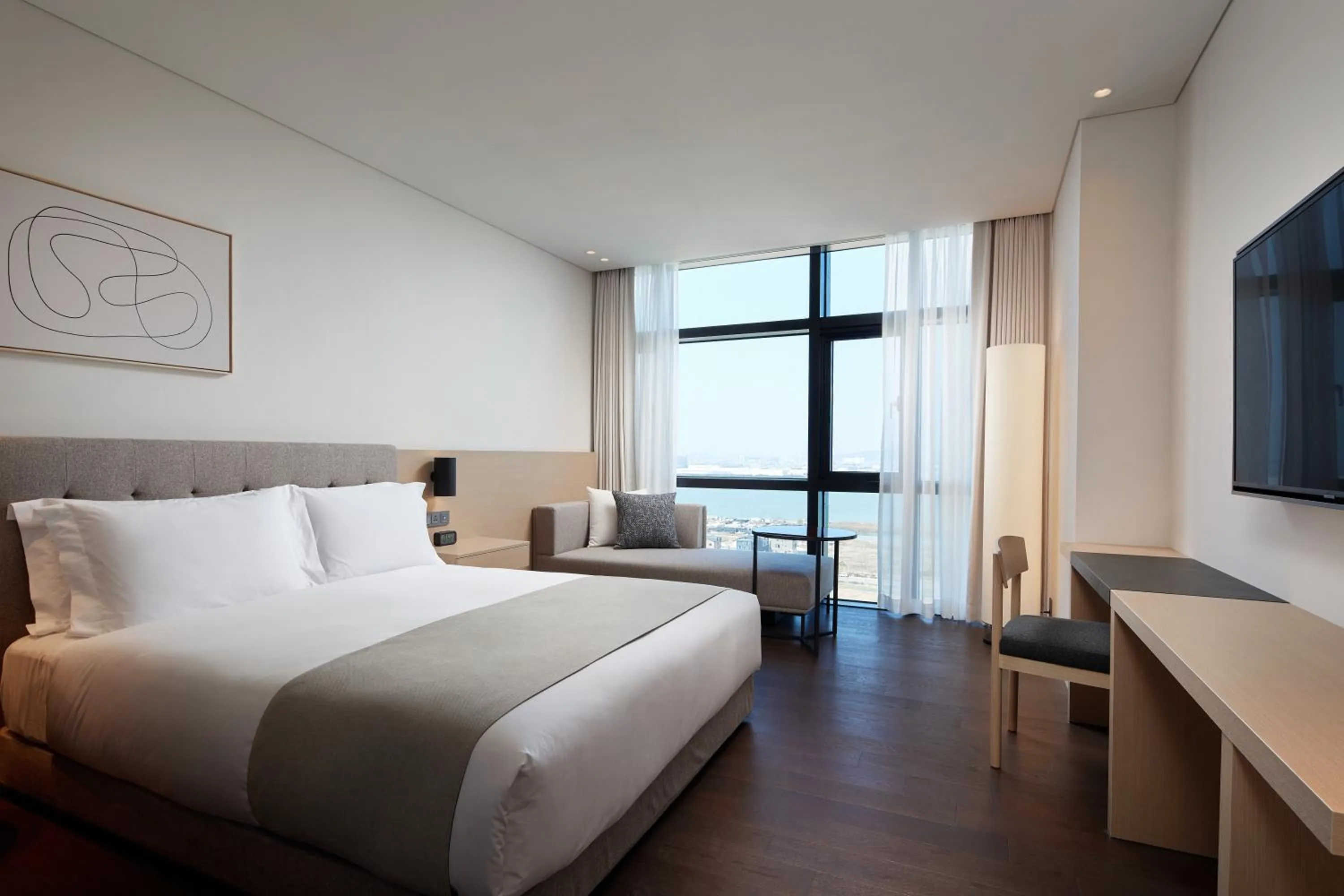Bed in Shilla Stay Busan Gimhae Airport - Noksan