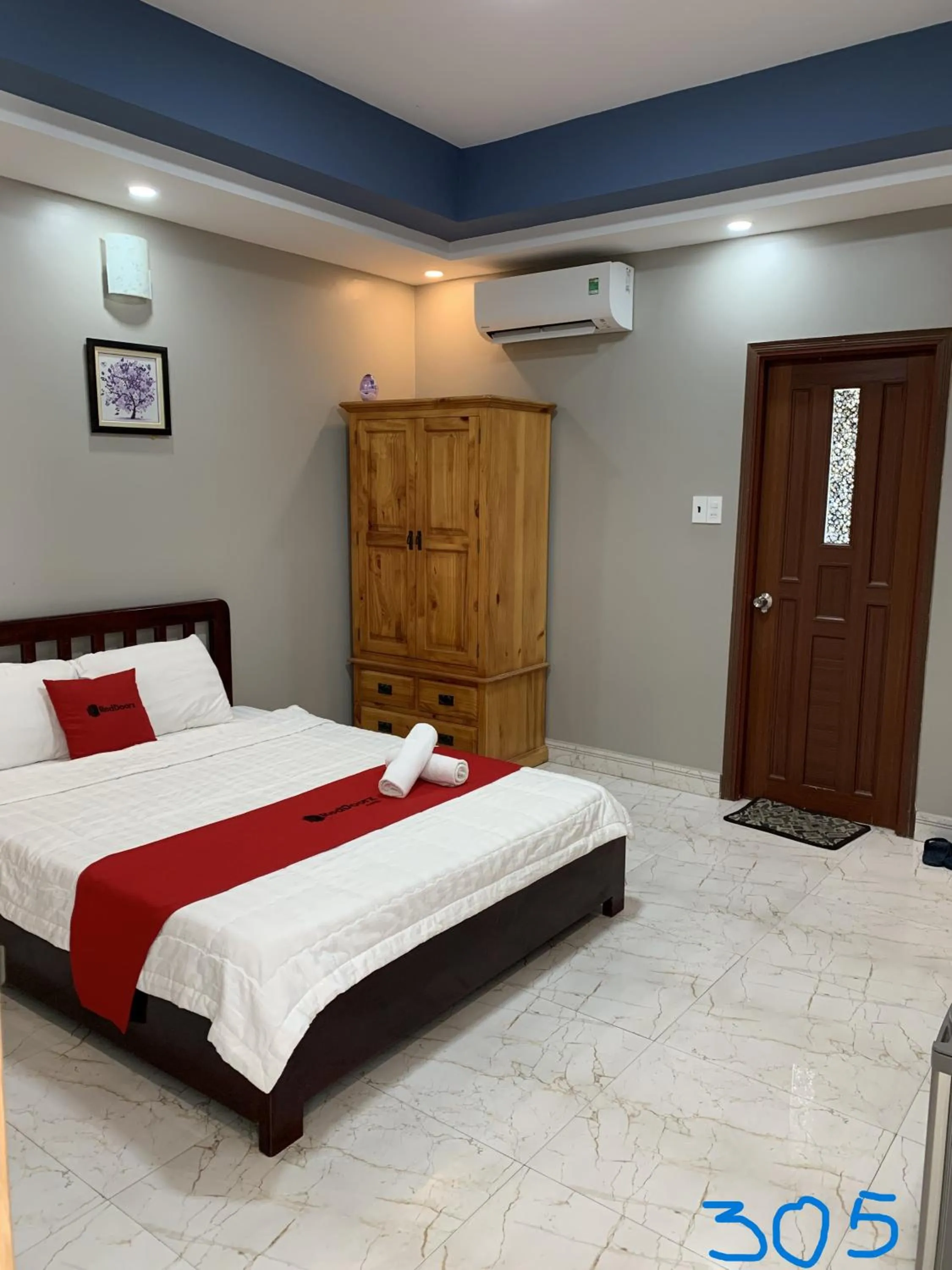 Bedroom, Bed in Bờ Sông Hotel