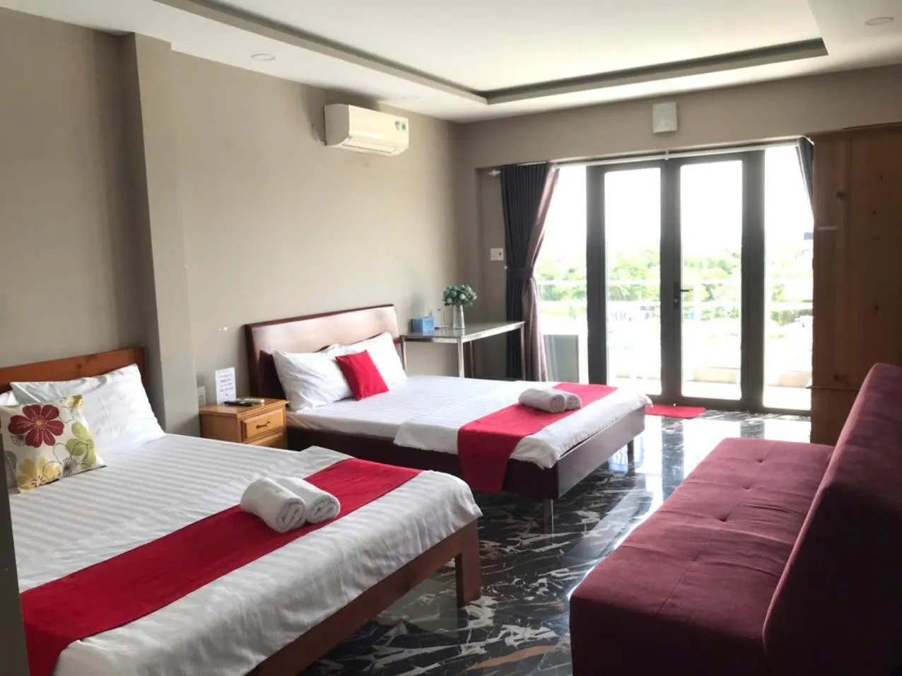 Photo of the whole room, Bed in Bờ Sông Hotel