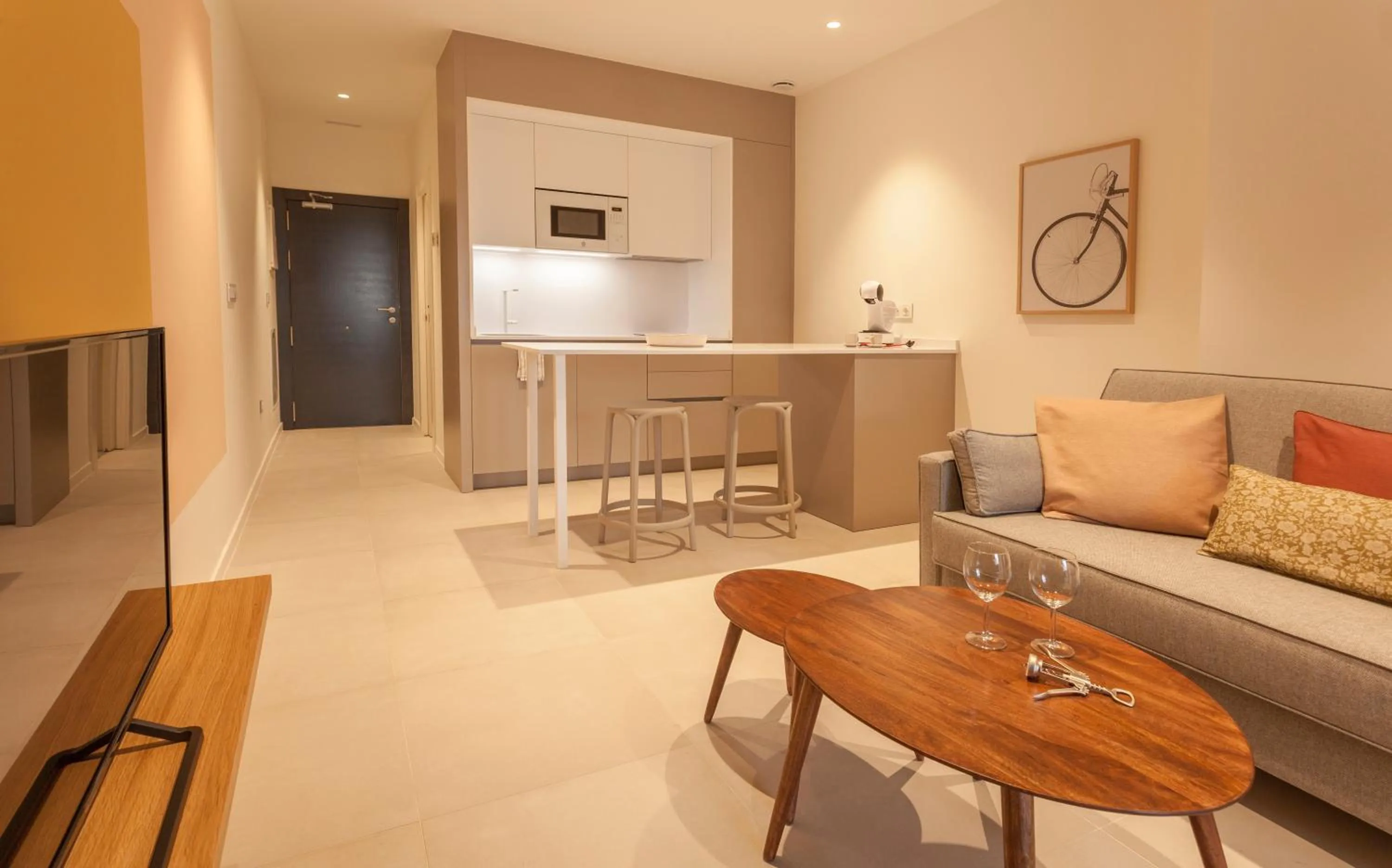 TV and multimedia in Apartamentos Málaga Premium - Calle Granada