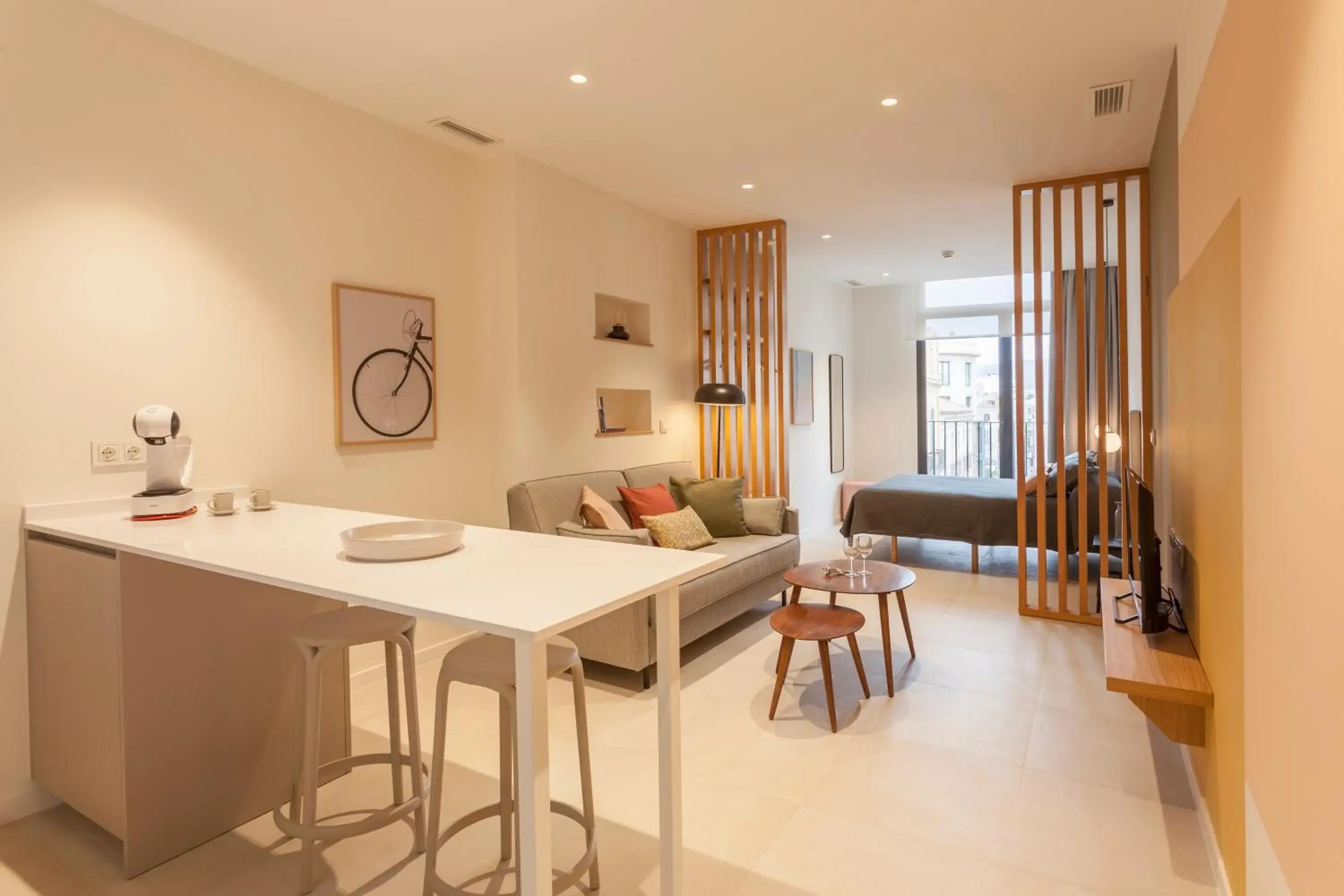 Studio with city views - single occupancy in Apartamentos Málaga Premium - Calle Granada Studio with city views - single occupancy in Apartamentos Málaga Premium - Calle Granada