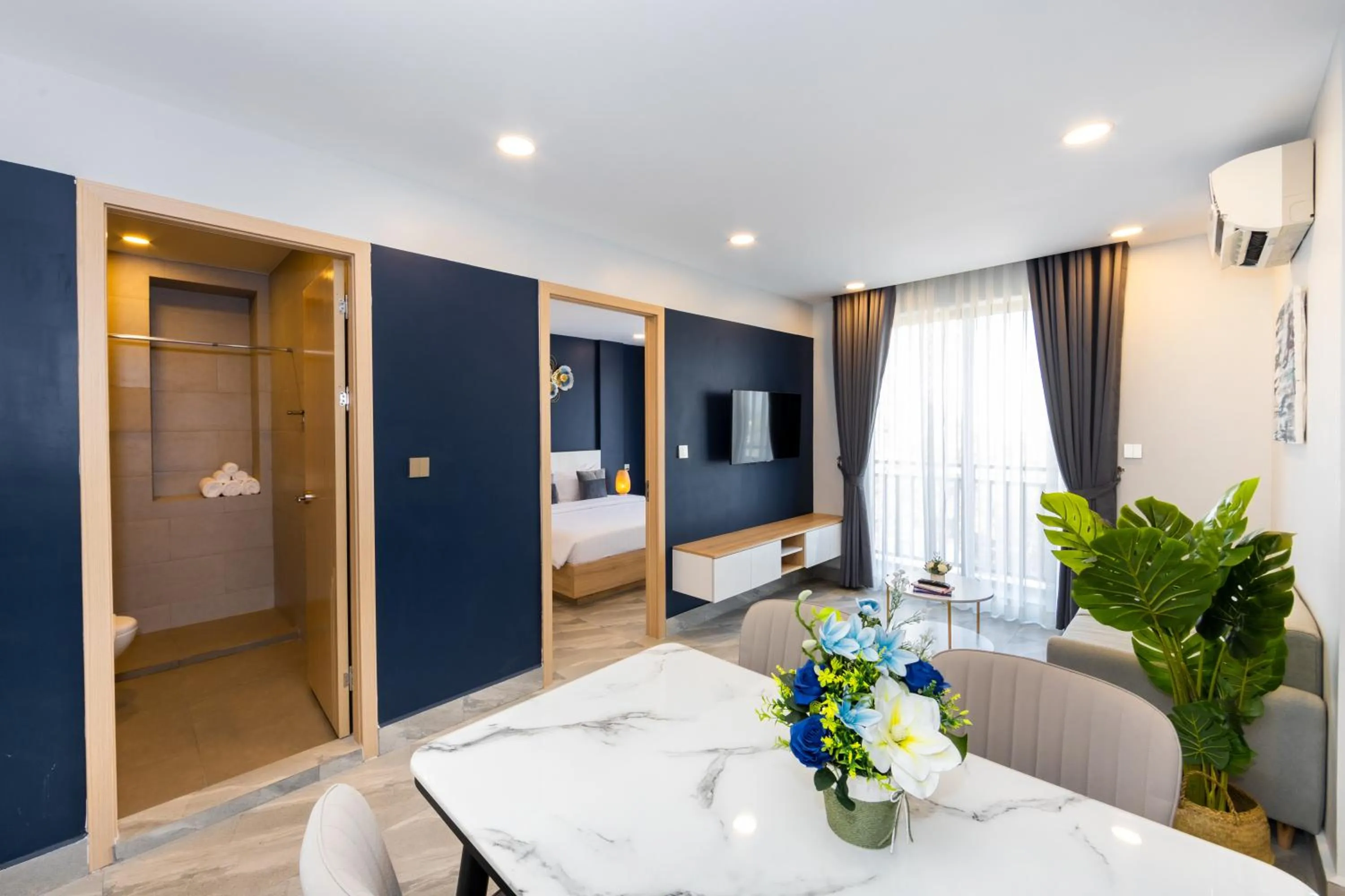 Living room in SS Hotel & Residence