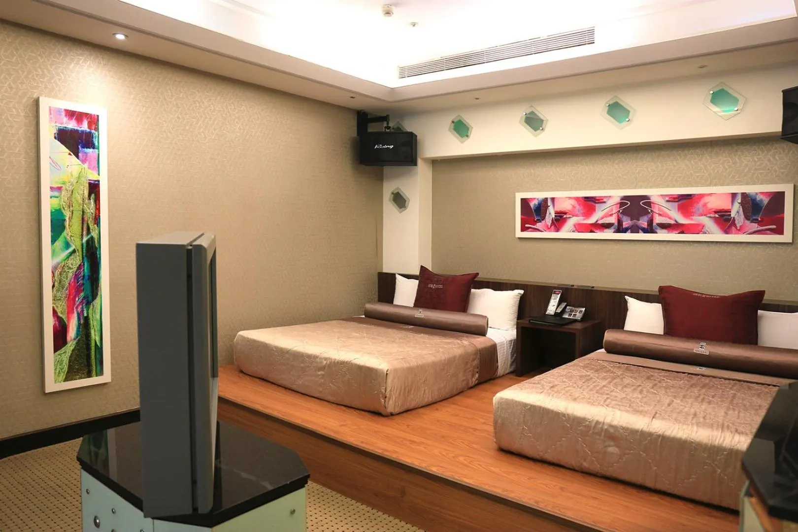 Bed in In-stone Motel