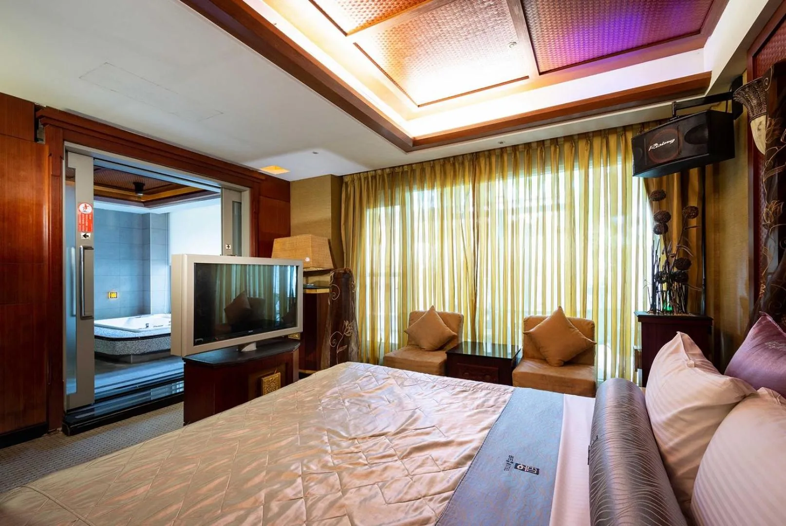 Bed in In-stone Motel