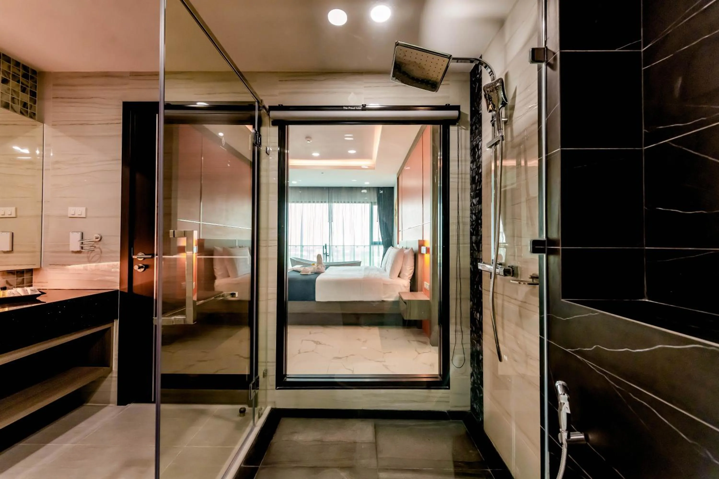 Bed in The Proud Hotel Pattaya - SHA Certified