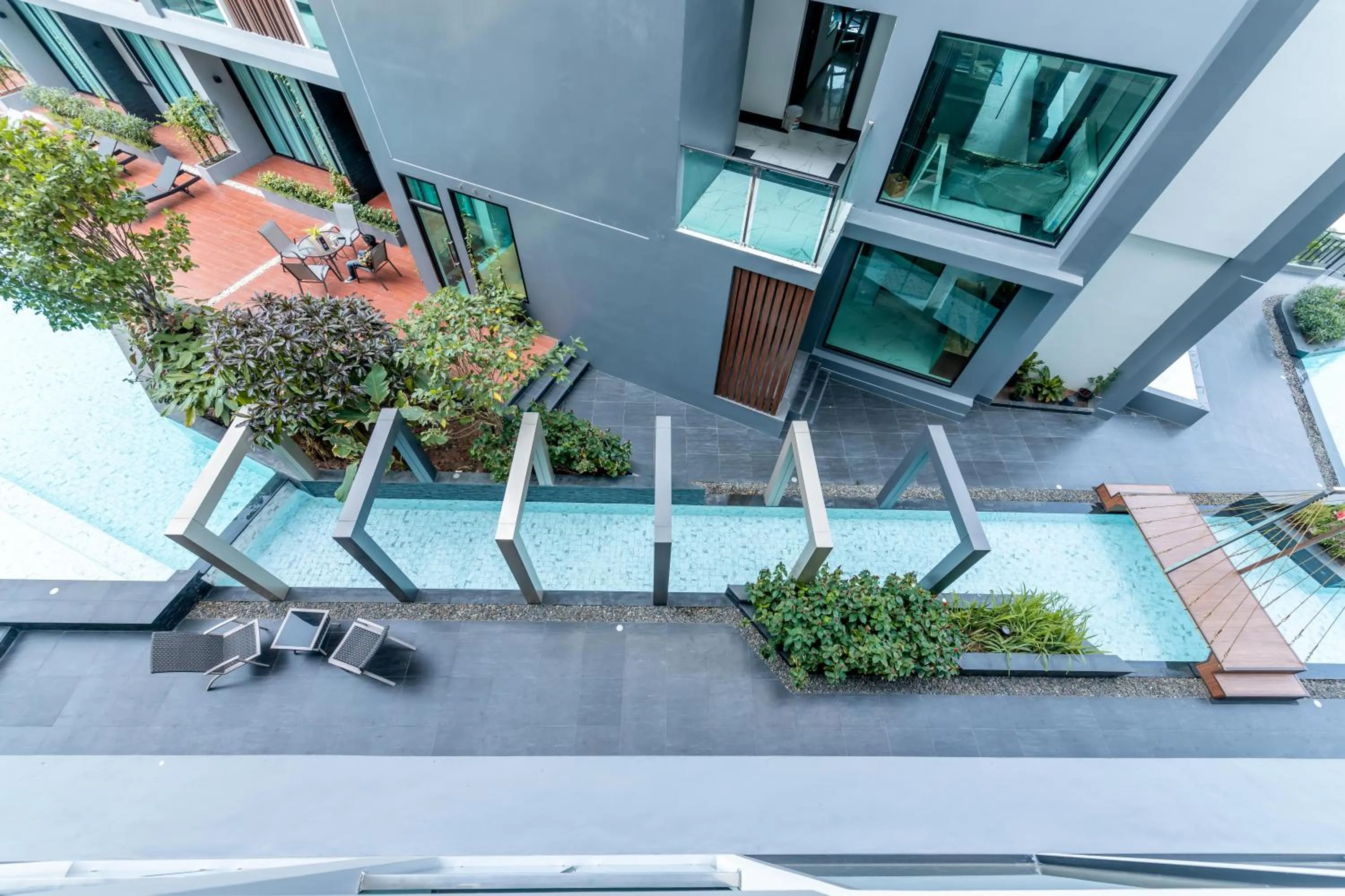 Swimming pool in The Proud Hotel Pattaya - SHA Certified