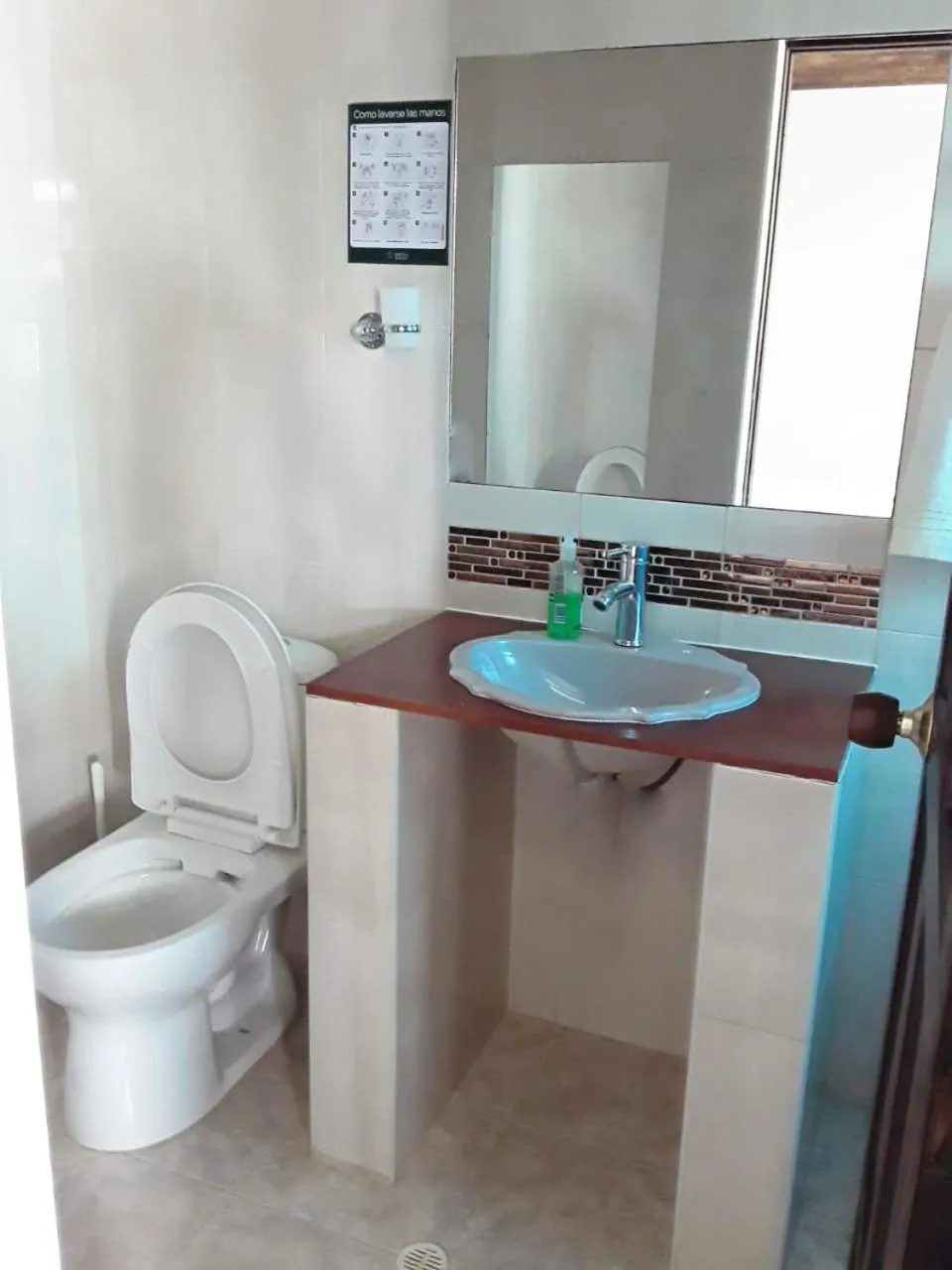 Bathroom in Hostal Rana