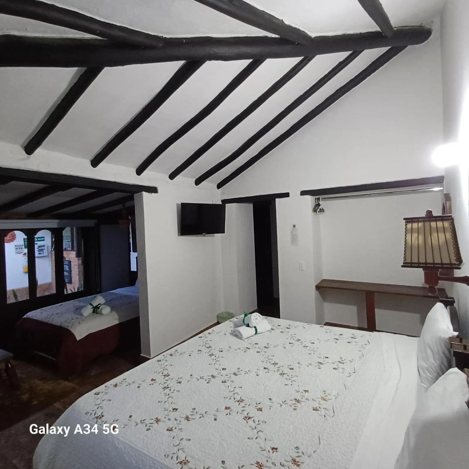 Bed in Hostal Rana