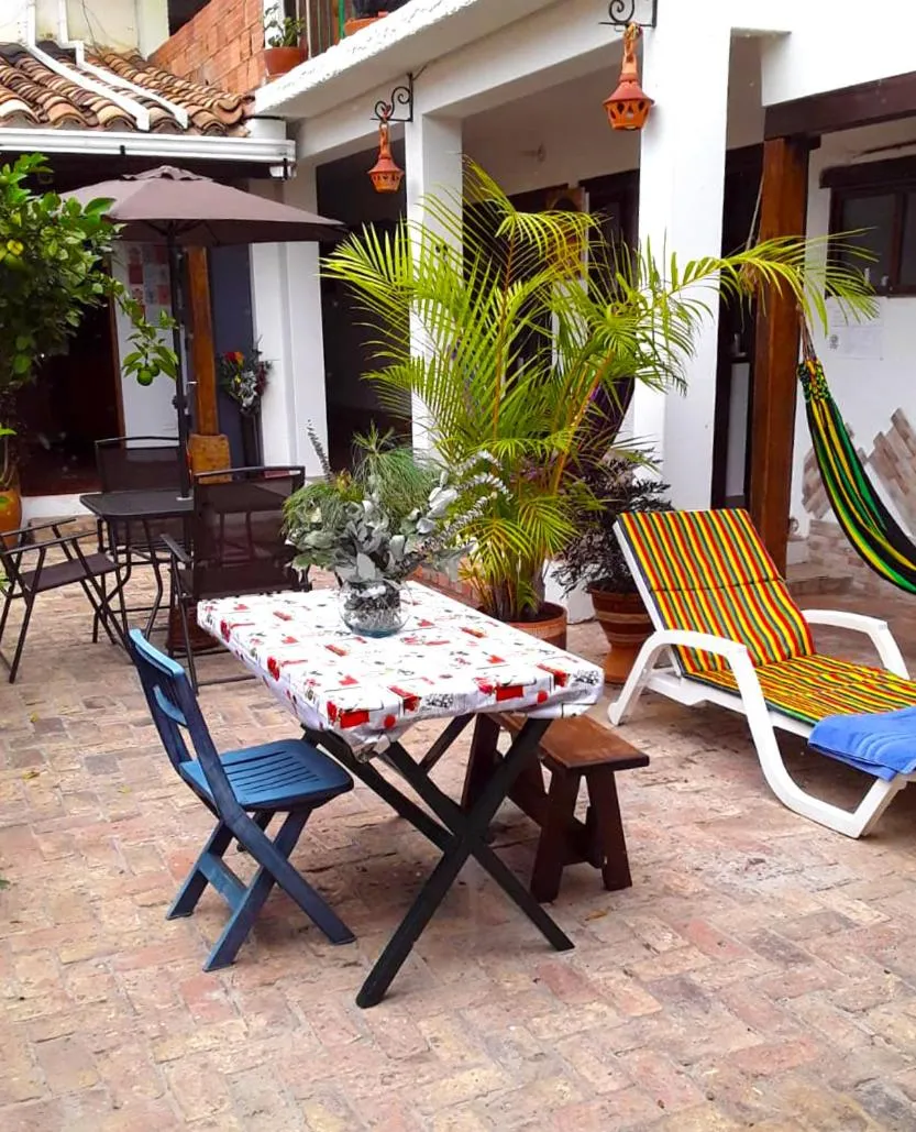 Garden in Hostal Rana