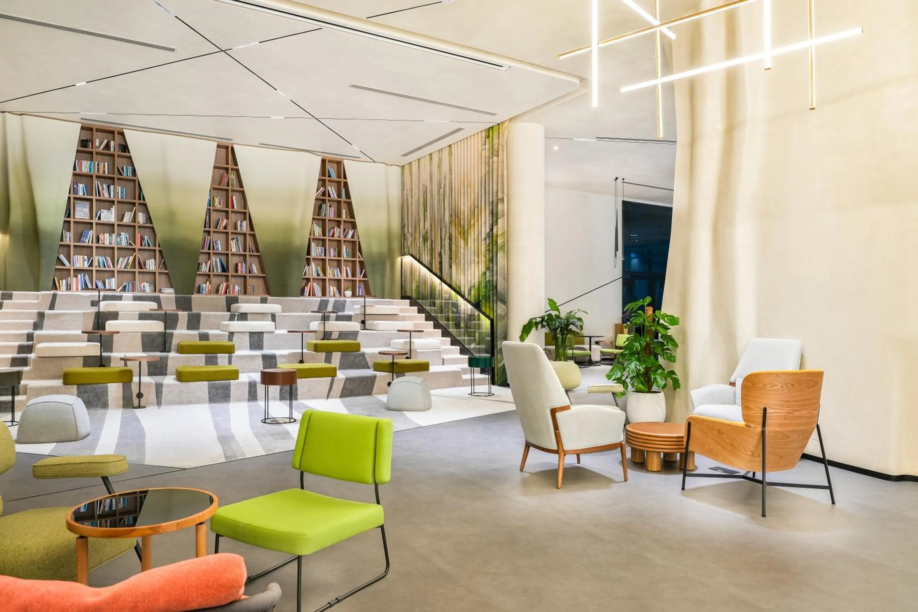 Lobby or reception in Novotel Dubai World Trade Centre