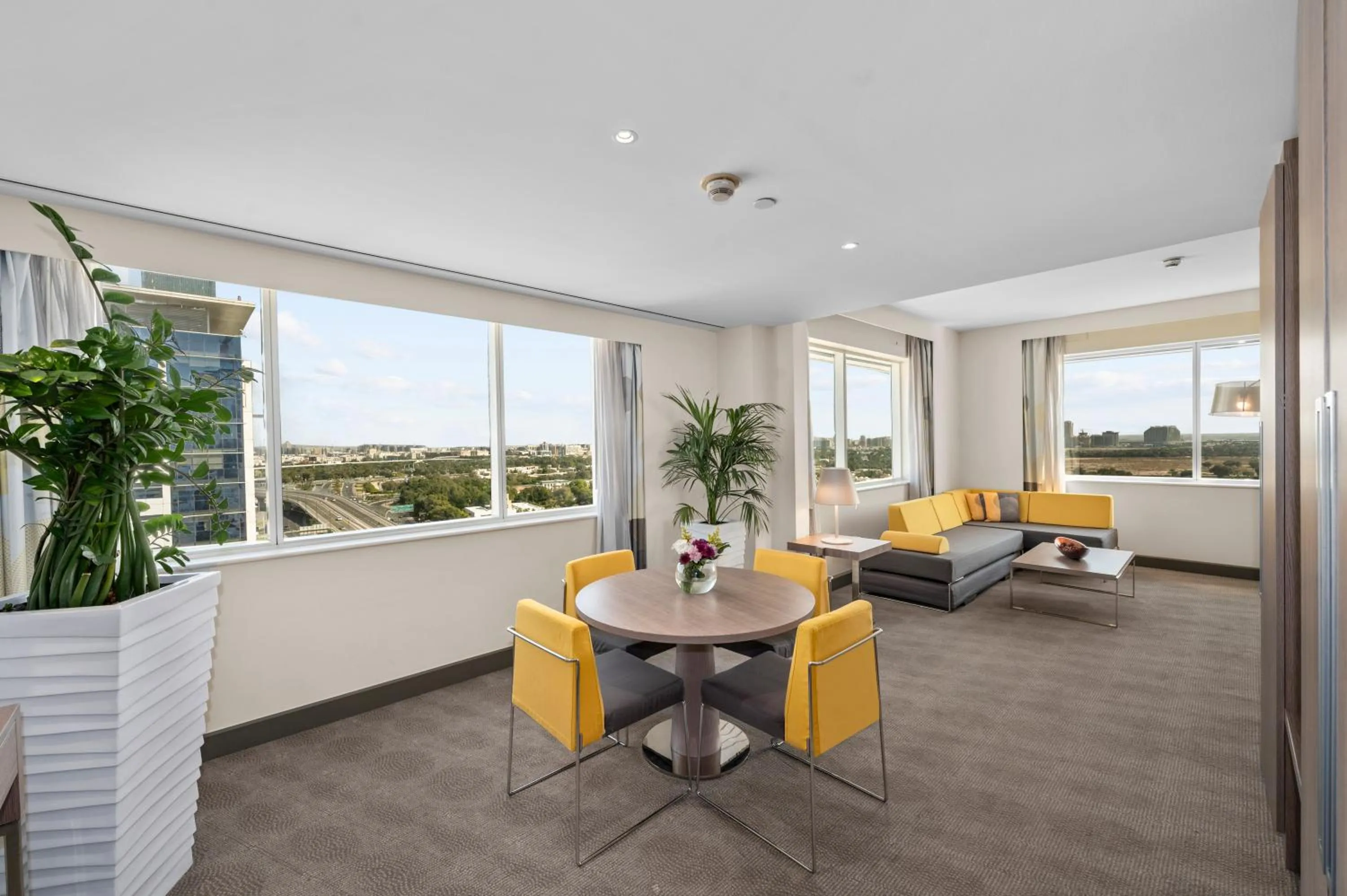 Living room in Novotel Dubai World Trade Centre