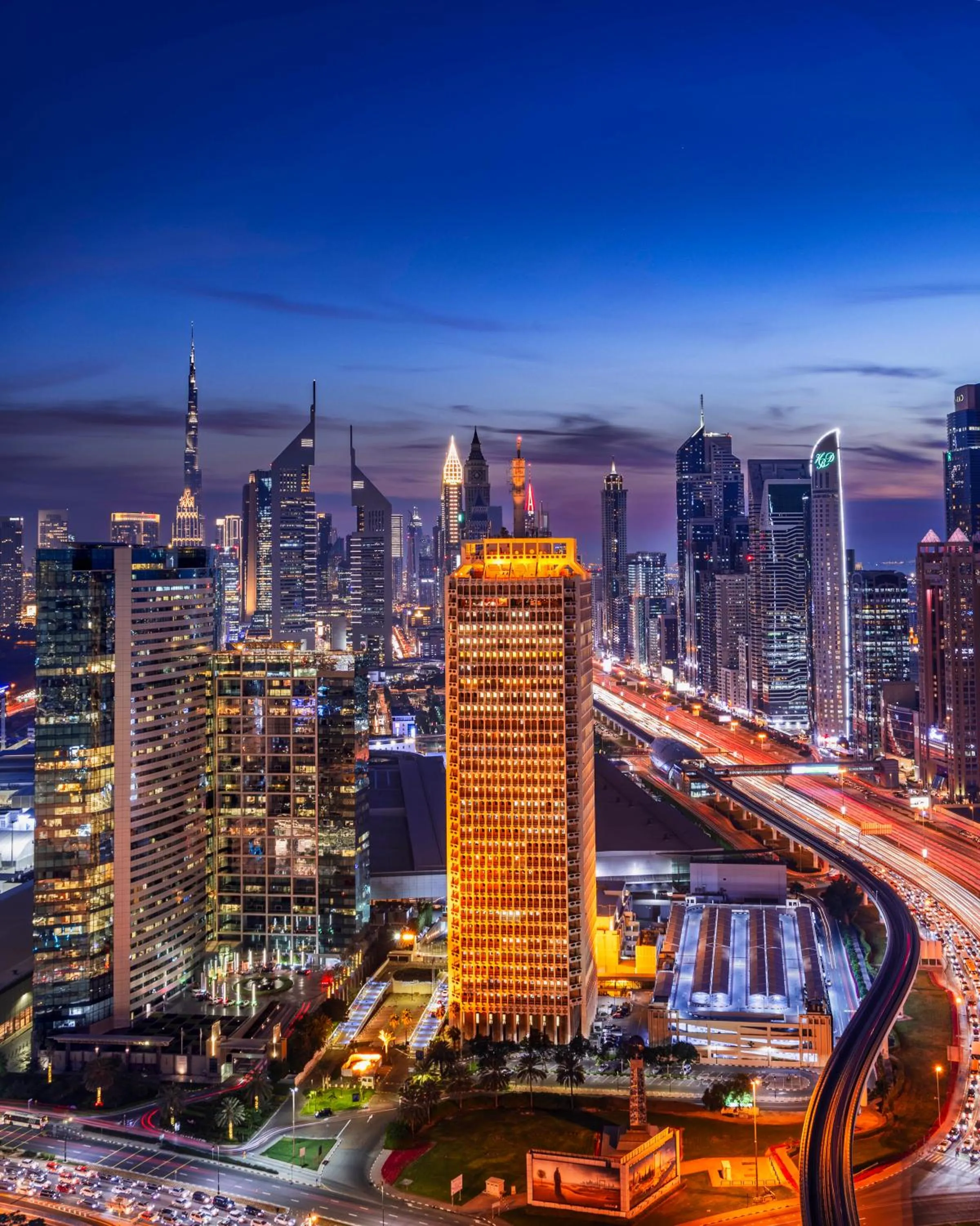 Nearby landmark in Novotel Dubai World Trade Centre