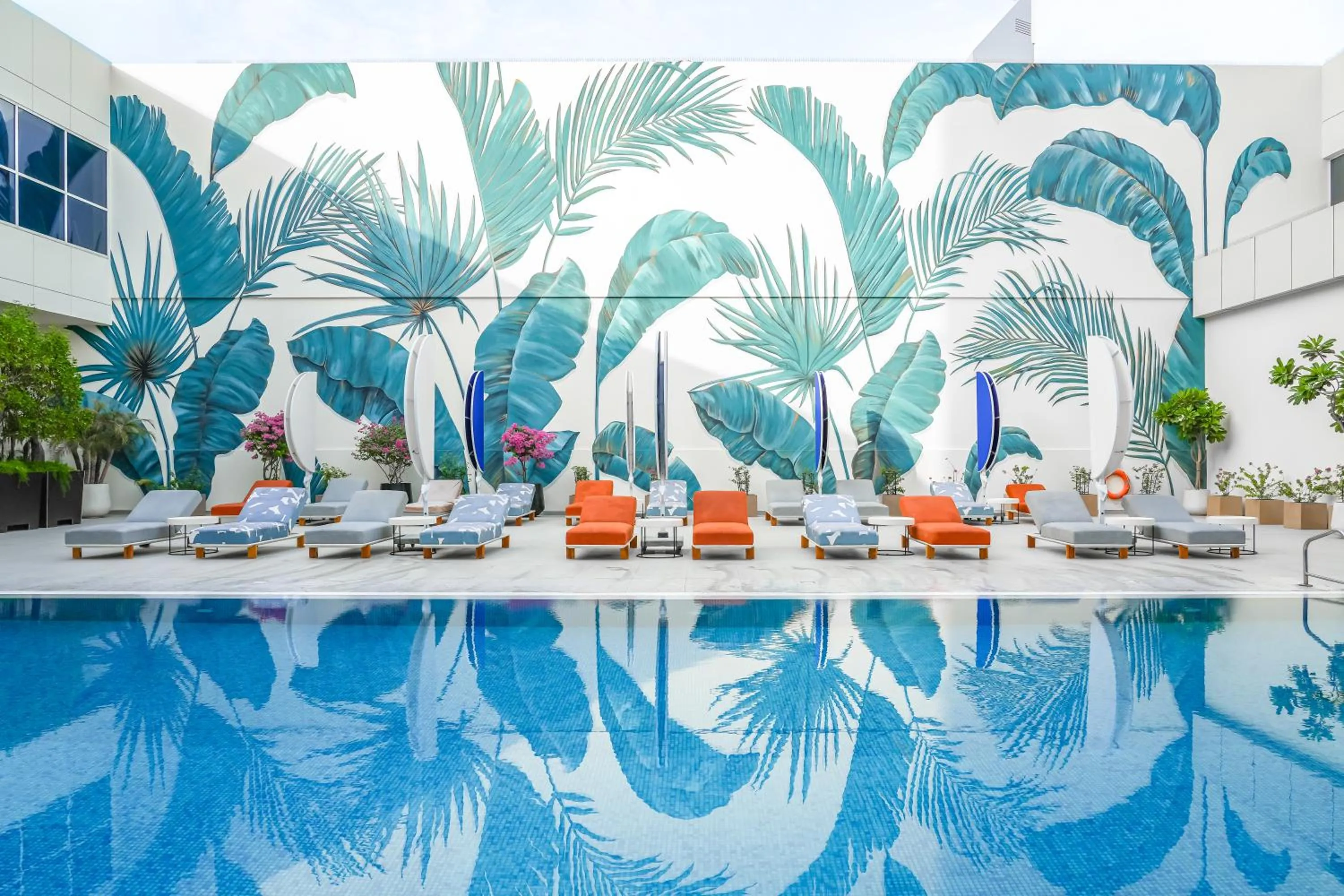 Swimming pool in Novotel Dubai World Trade Centre