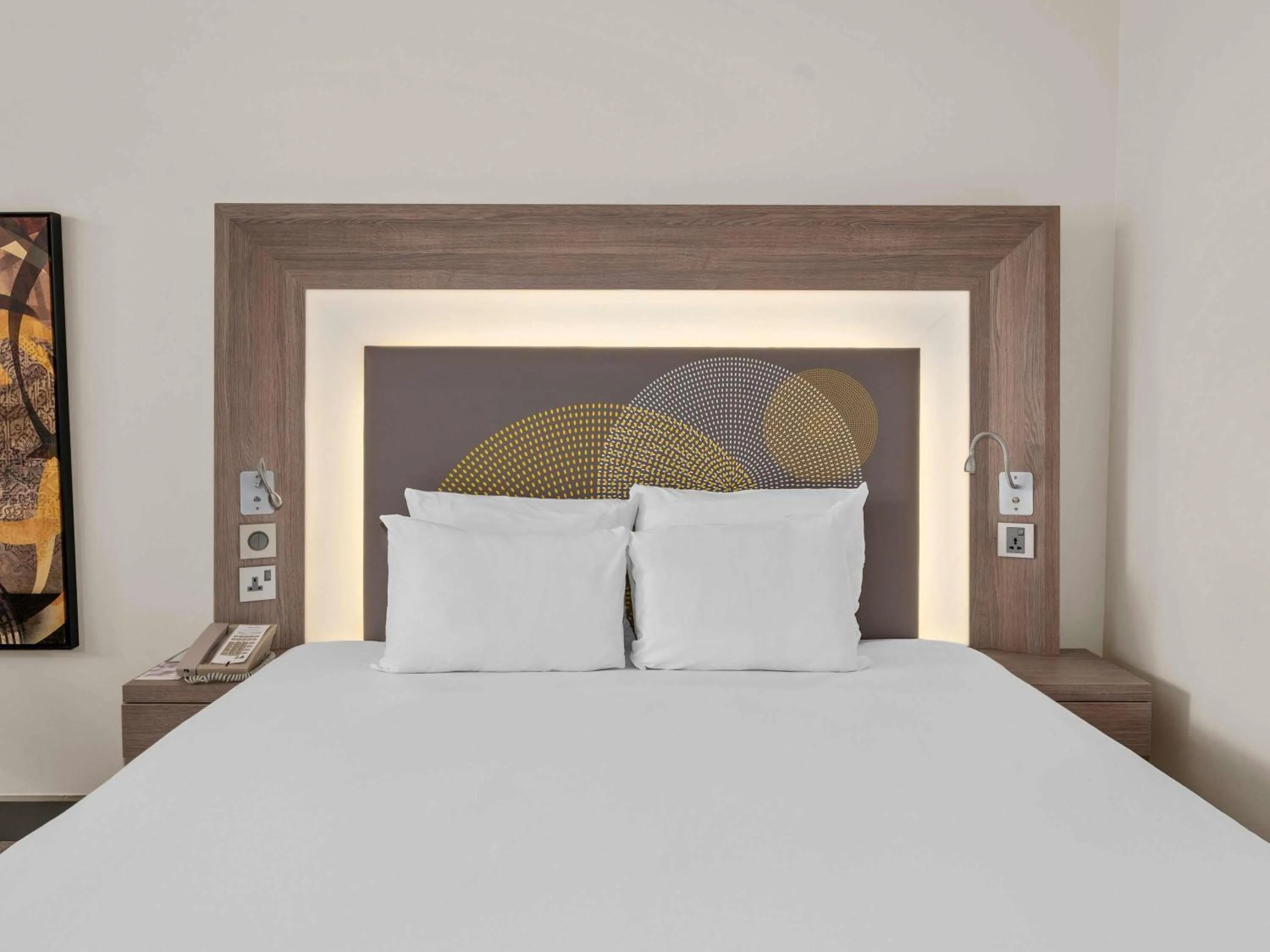 Bedroom, Bed in Novotel Dubai World Trade Centre