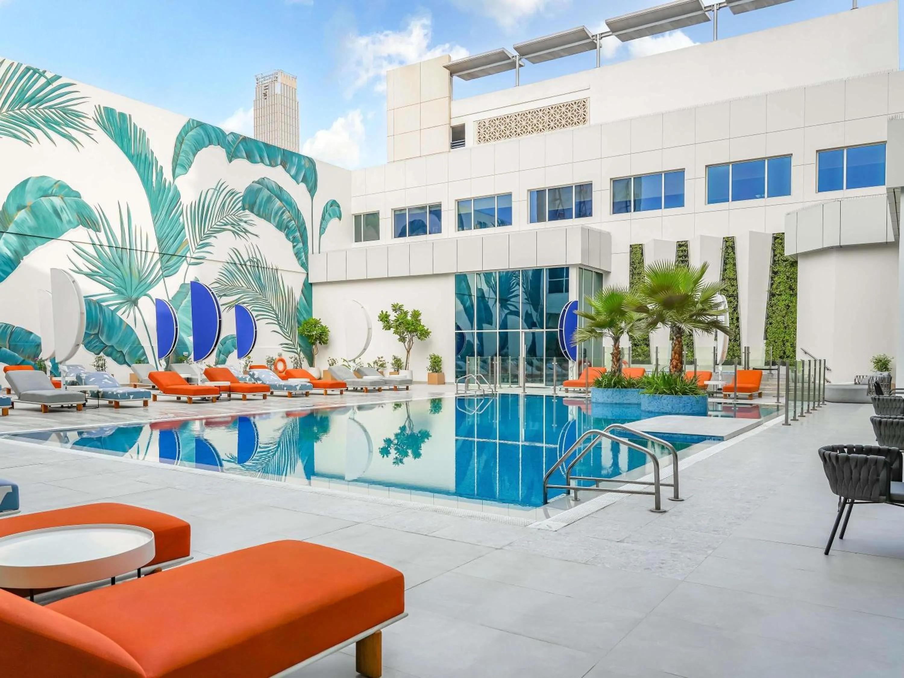 Property building in Novotel Dubai World Trade Centre