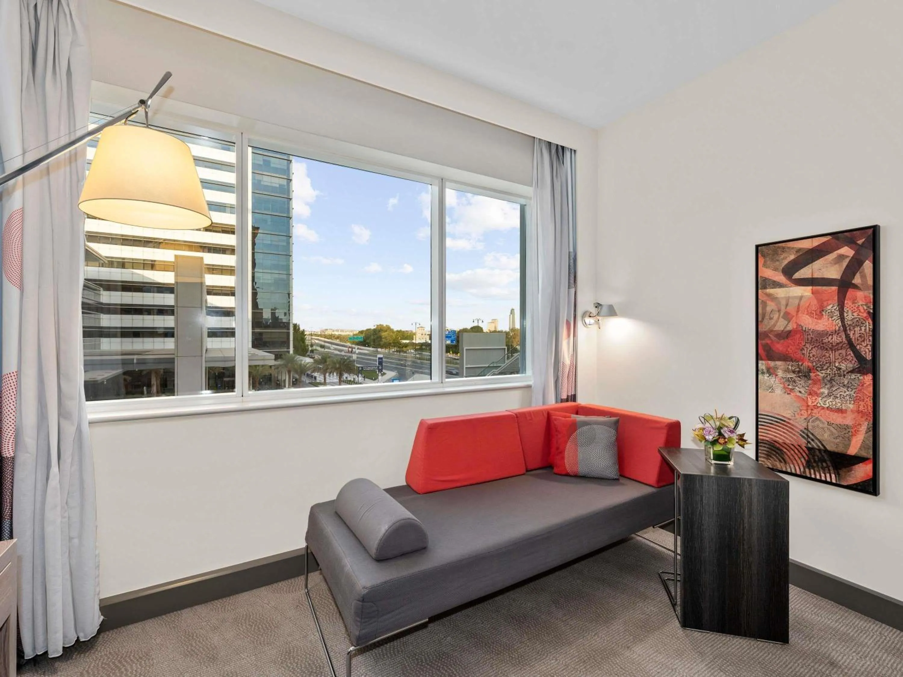 Bedroom in Novotel Dubai World Trade Centre