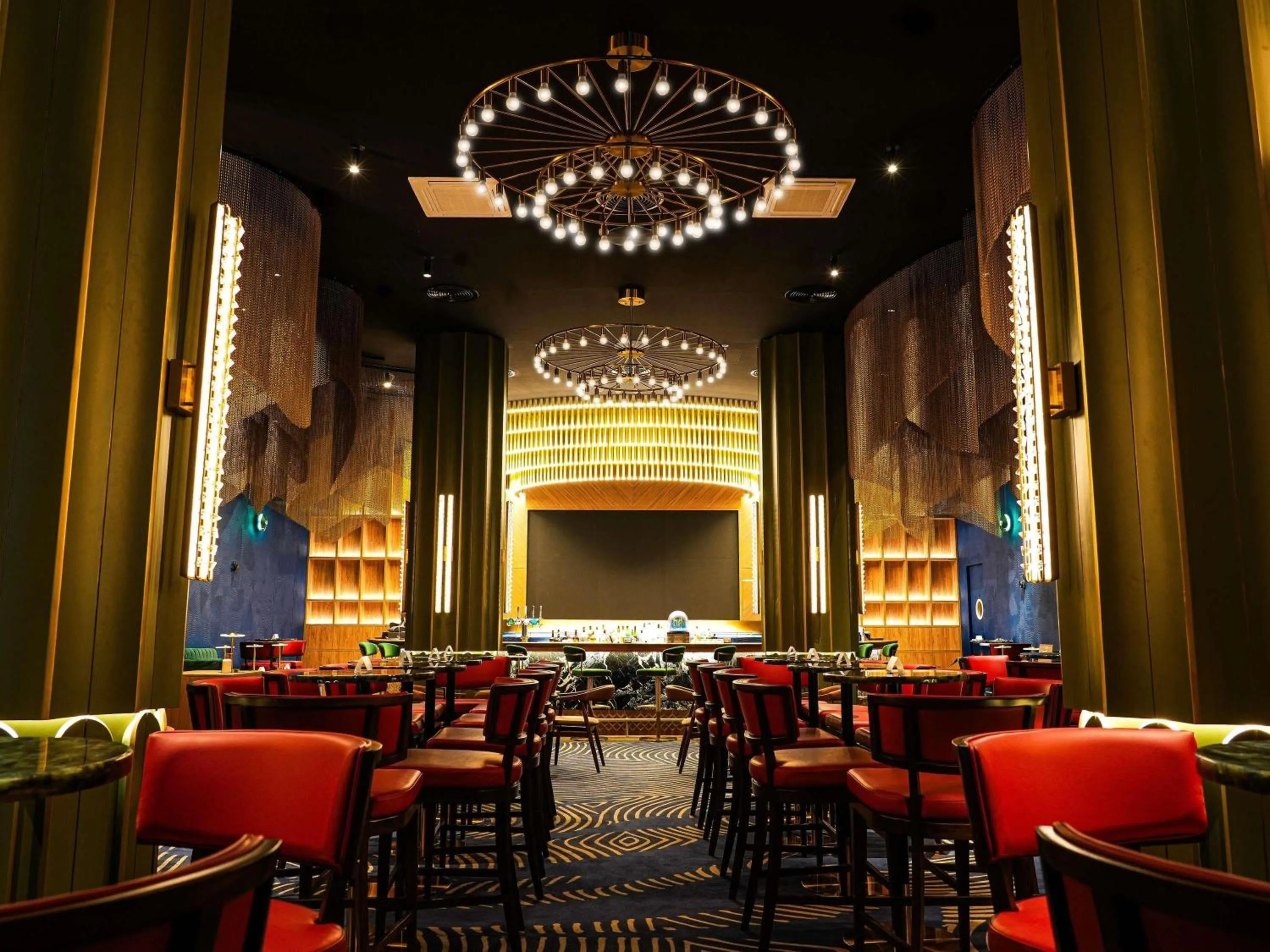 Lounge or bar in Novotel Dubai World Trade Centre