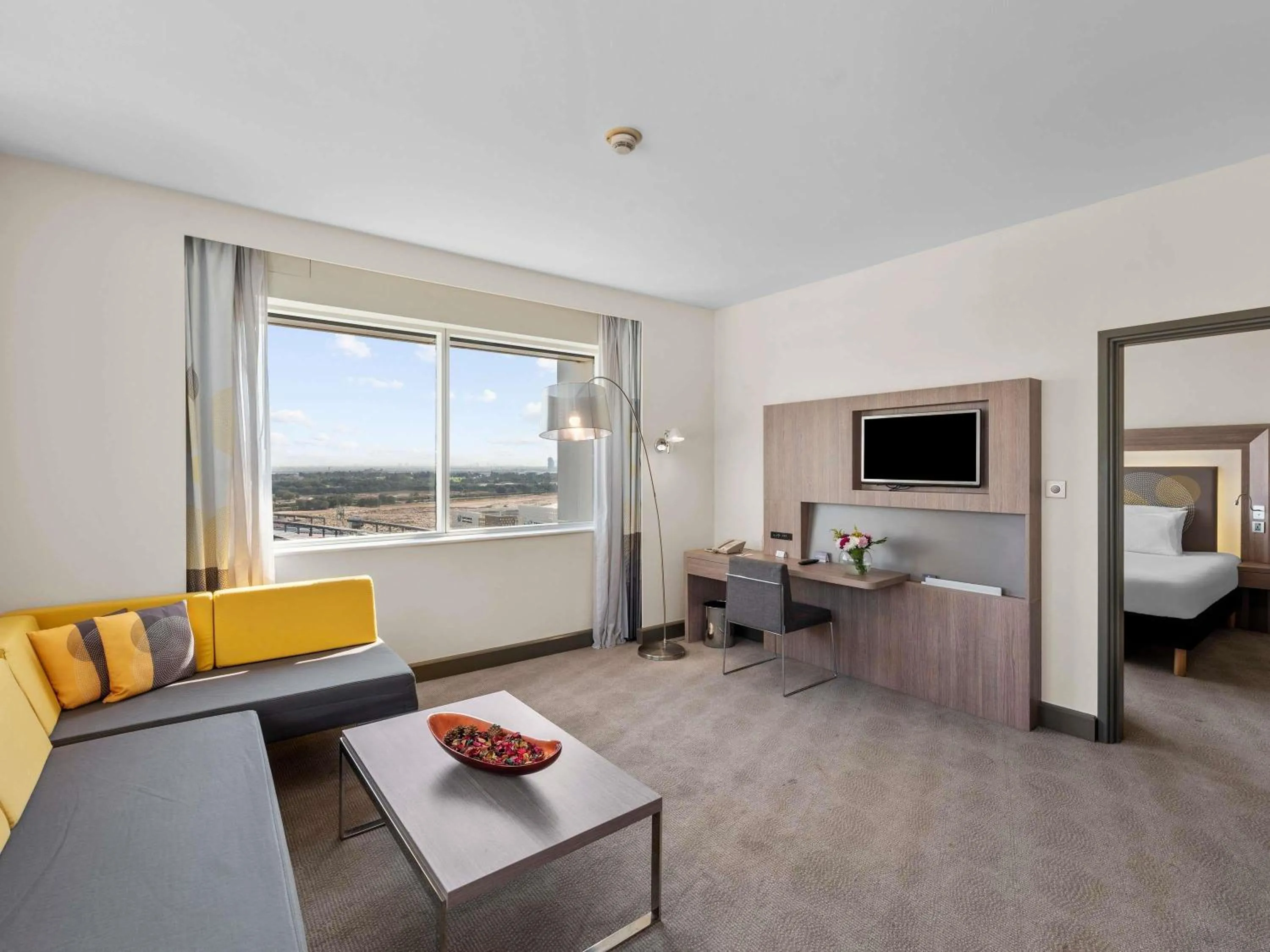 Photo of the whole room, Bed in Novotel Dubai World Trade Centre