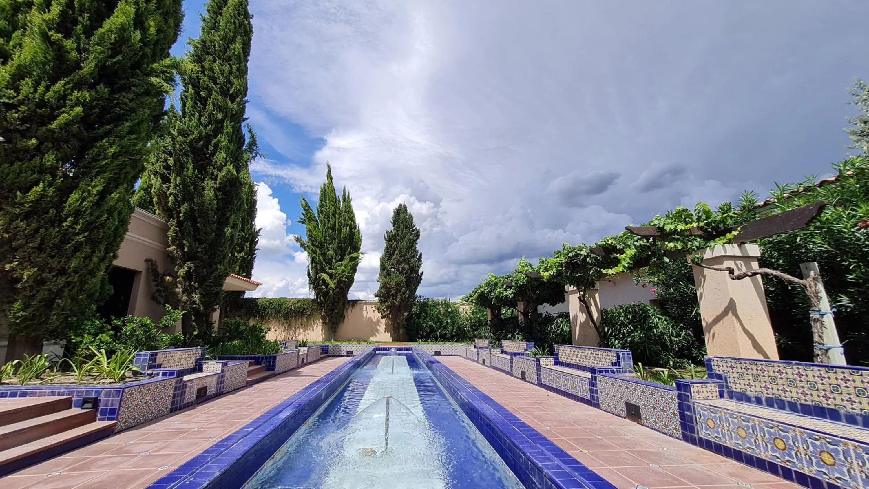 Patio in Casa Agostino - Luxury wine resort
