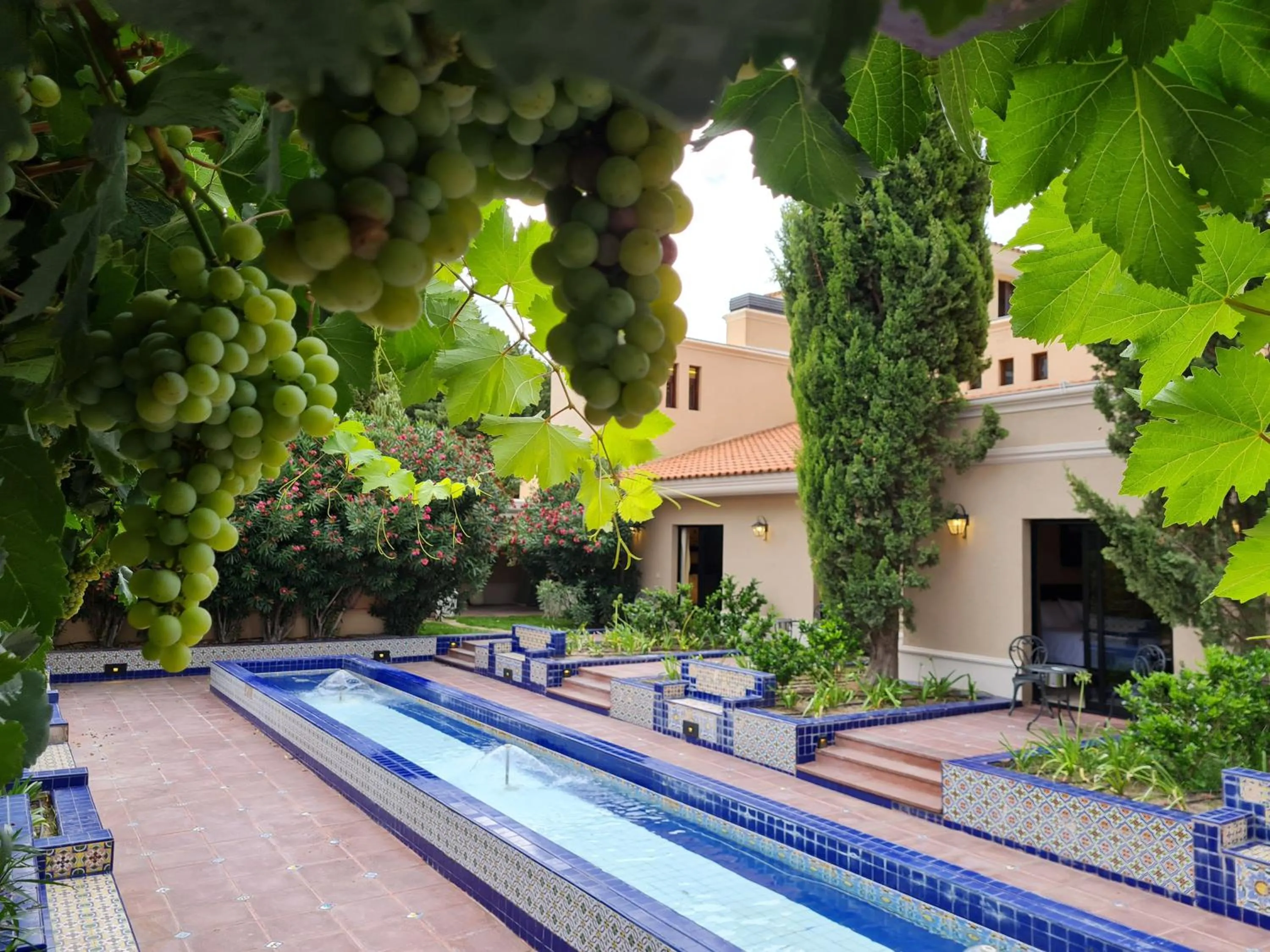 Inner courtyard view in Casa Agostino - Luxury wine resort