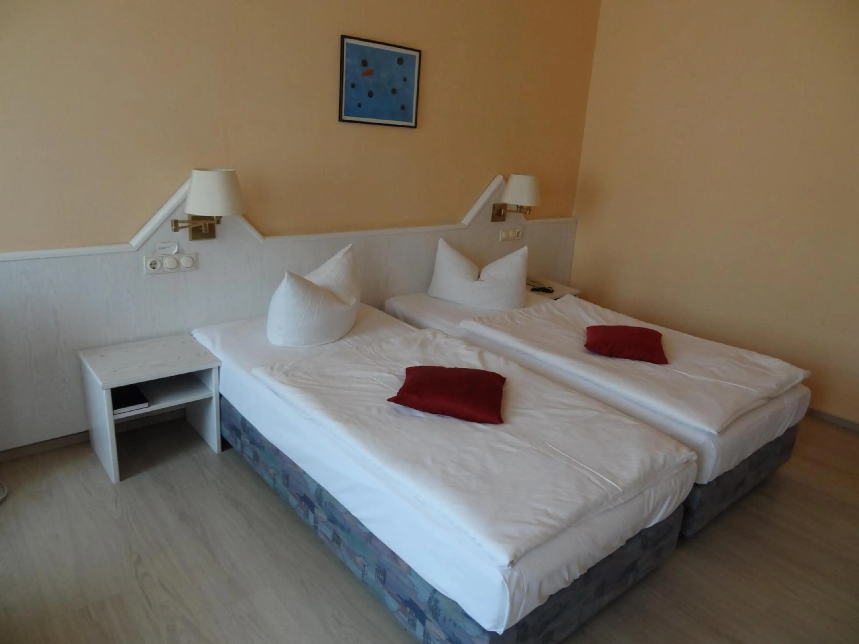 Bed in Hotel Elisenhof