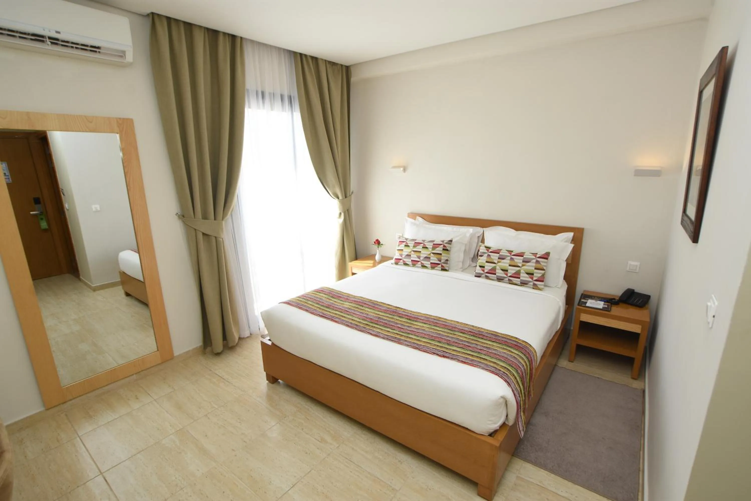 Photo of the whole room, Bed in Downtown Tunis Hotel