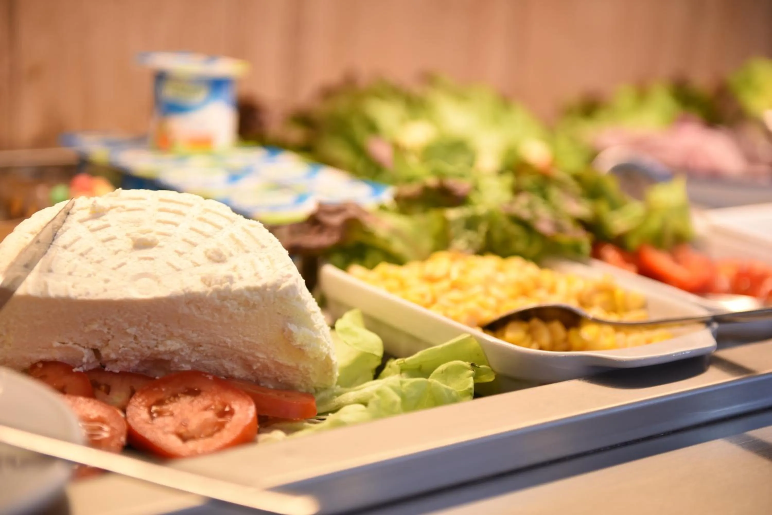 Buffet breakfast in Downtown Tunis Hotel