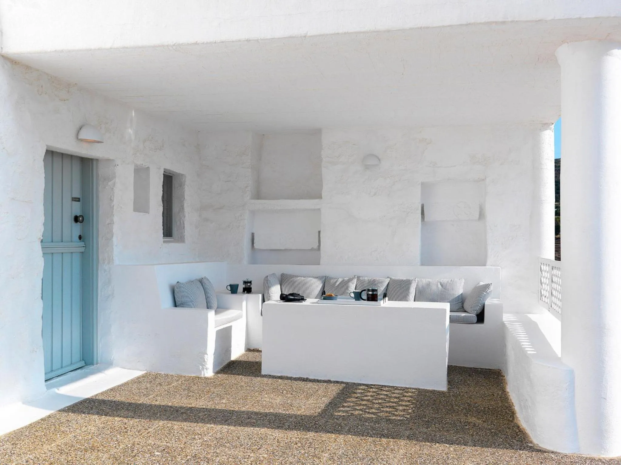 Patio in The Windmill Kimolos