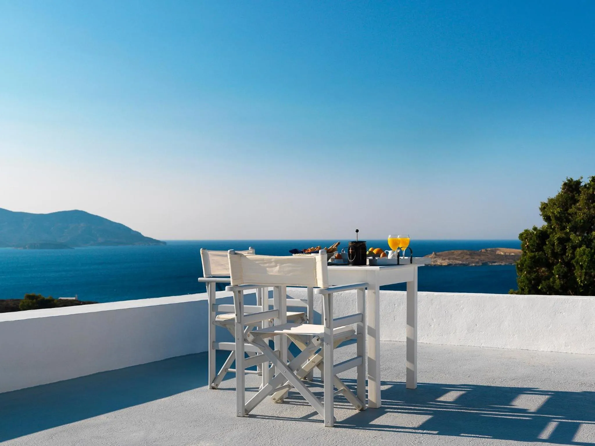 Balcony/Terrace in The Windmill Kimolos