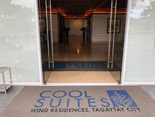 Facade/entrance in DN Suite Tagaytay