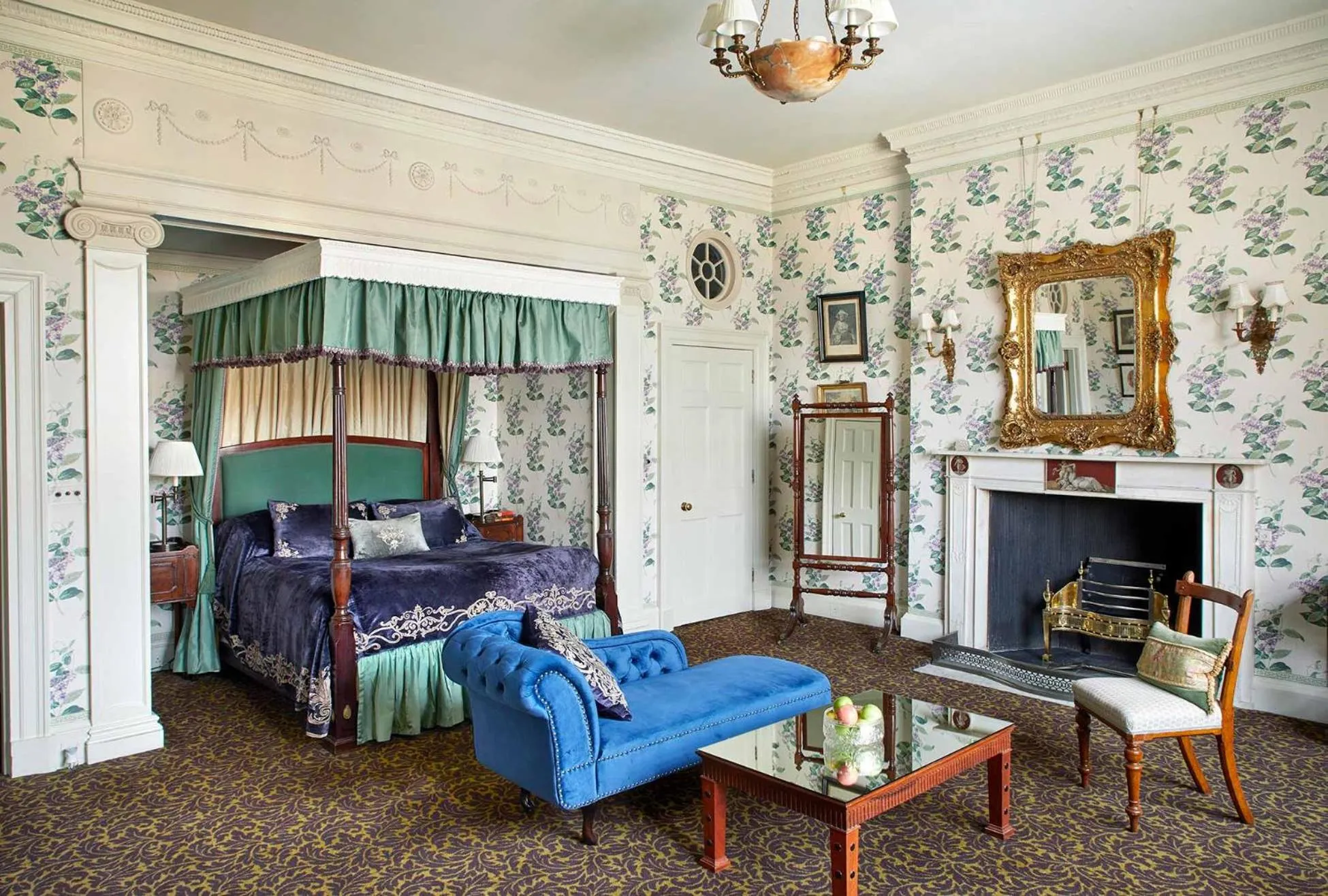 Seating area, Bed in Home House - Private Member's Club