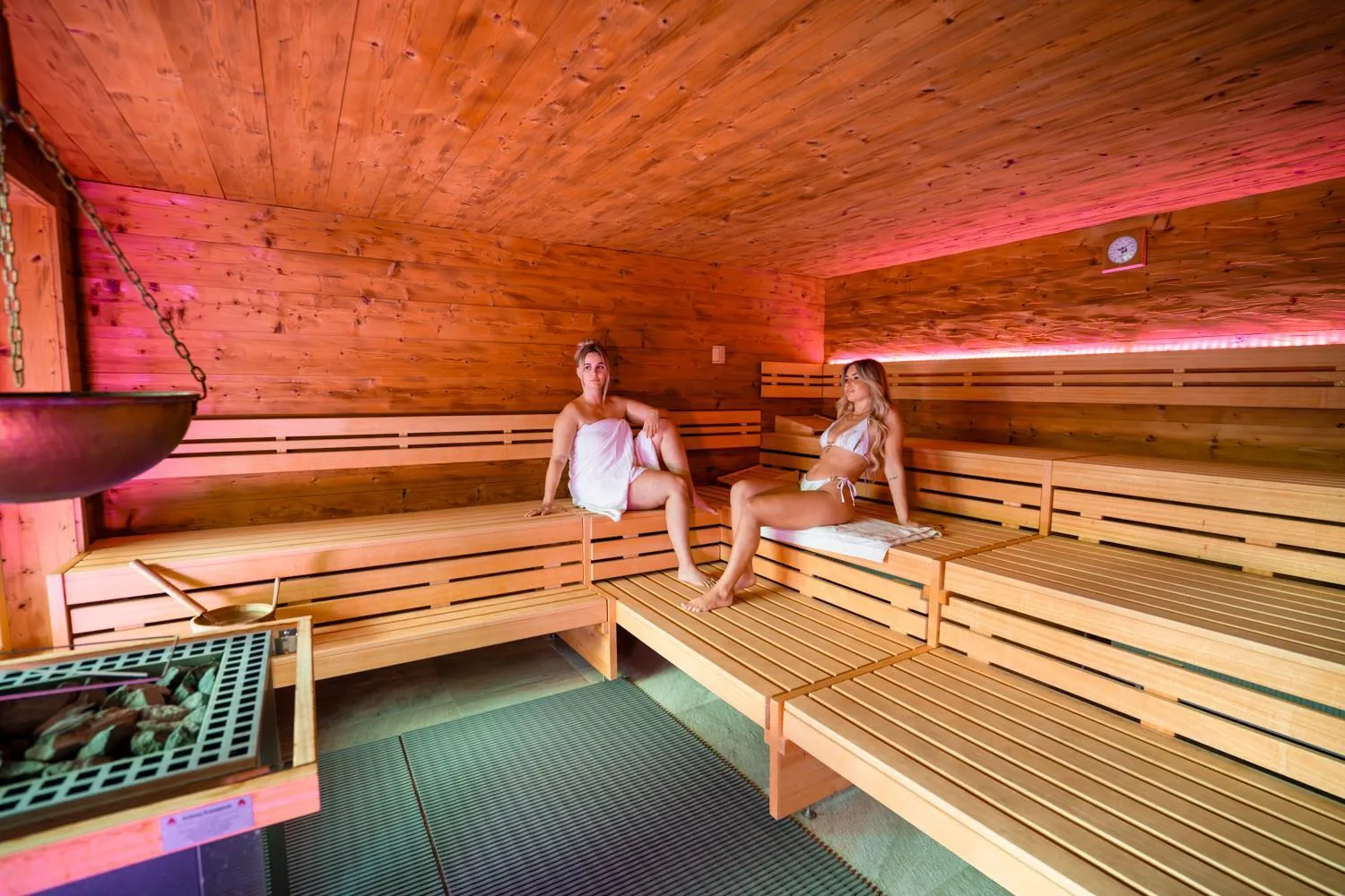 Sauna in Wellnesshotel Sonnenhof & Sonnhalde