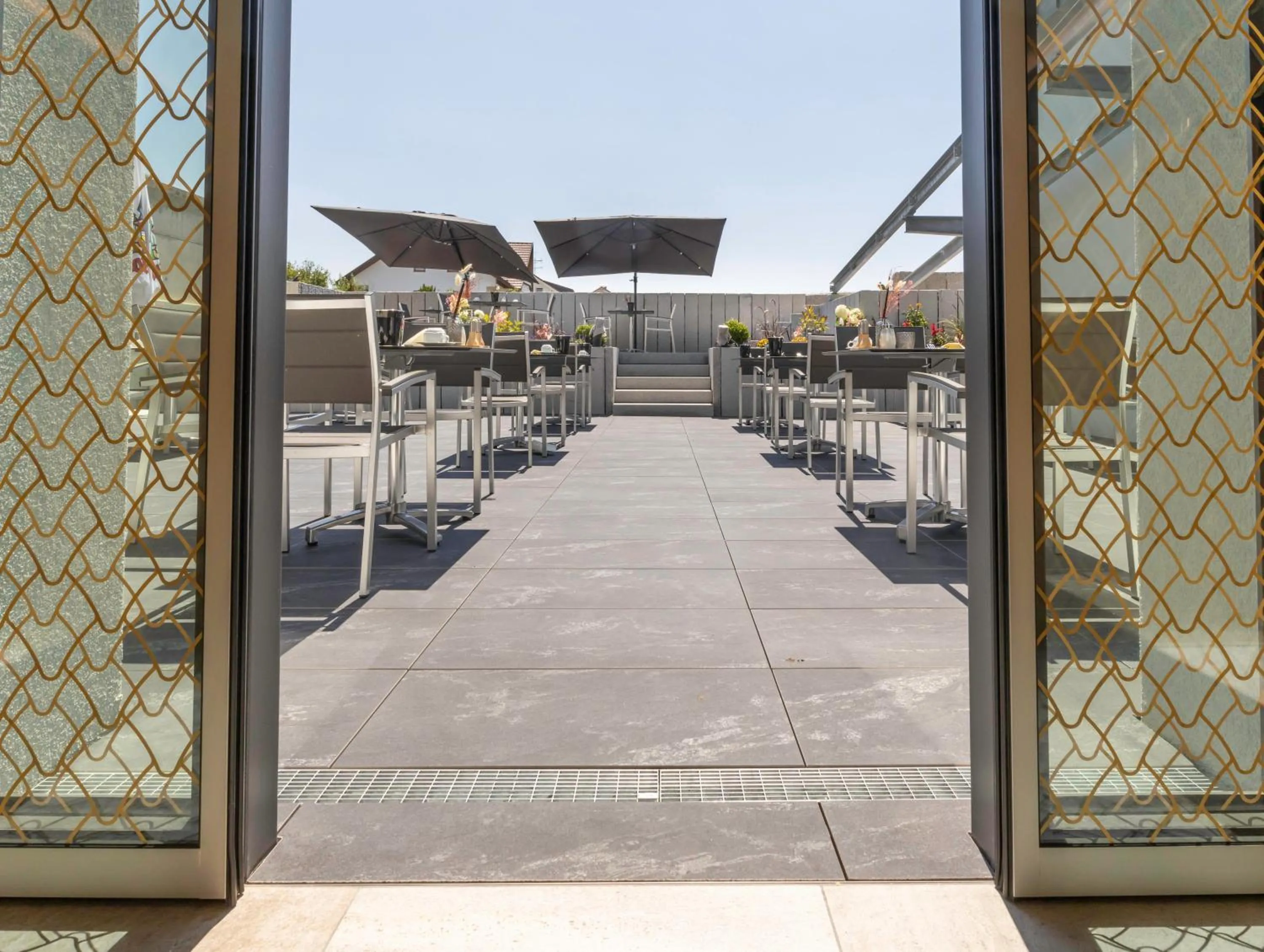 Balcony/Terrace in Wellnesshotel Sonnenhof & Sonnhalde