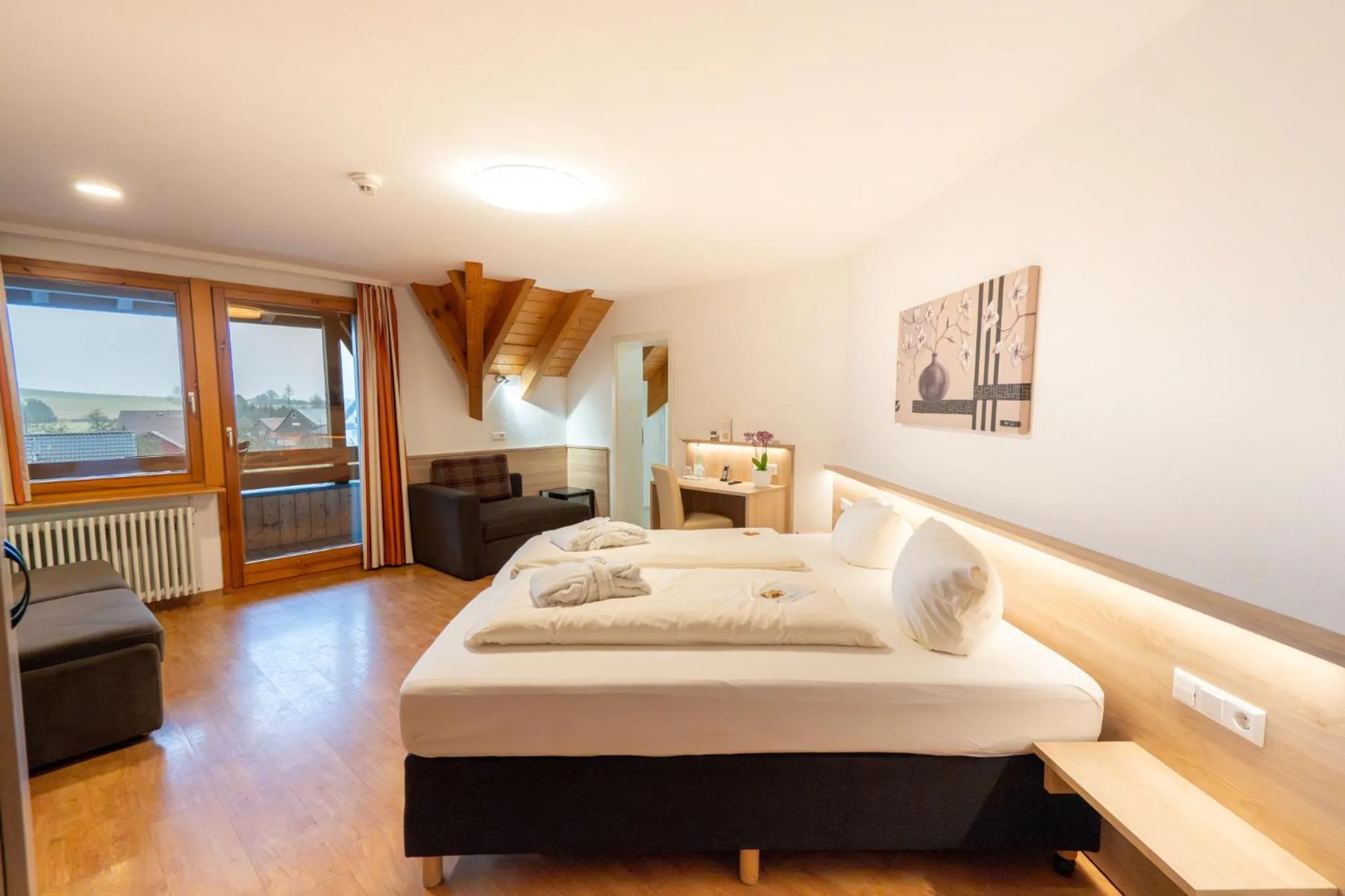 Living room in Wellnesshotel Sonnenhof & Sonnhalde