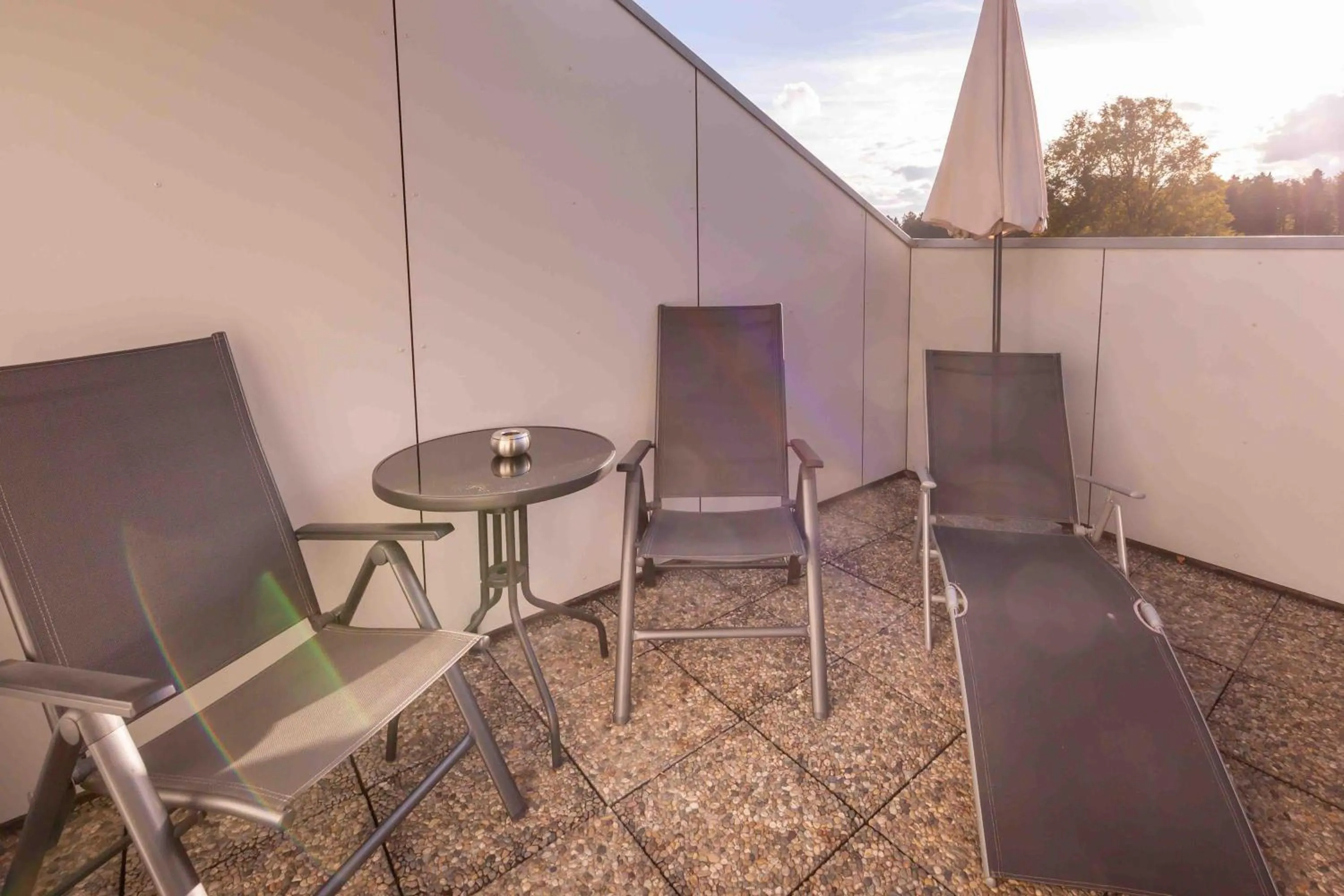 Balcony/Terrace in Wellnesshotel Sonnenhof & Sonnhalde