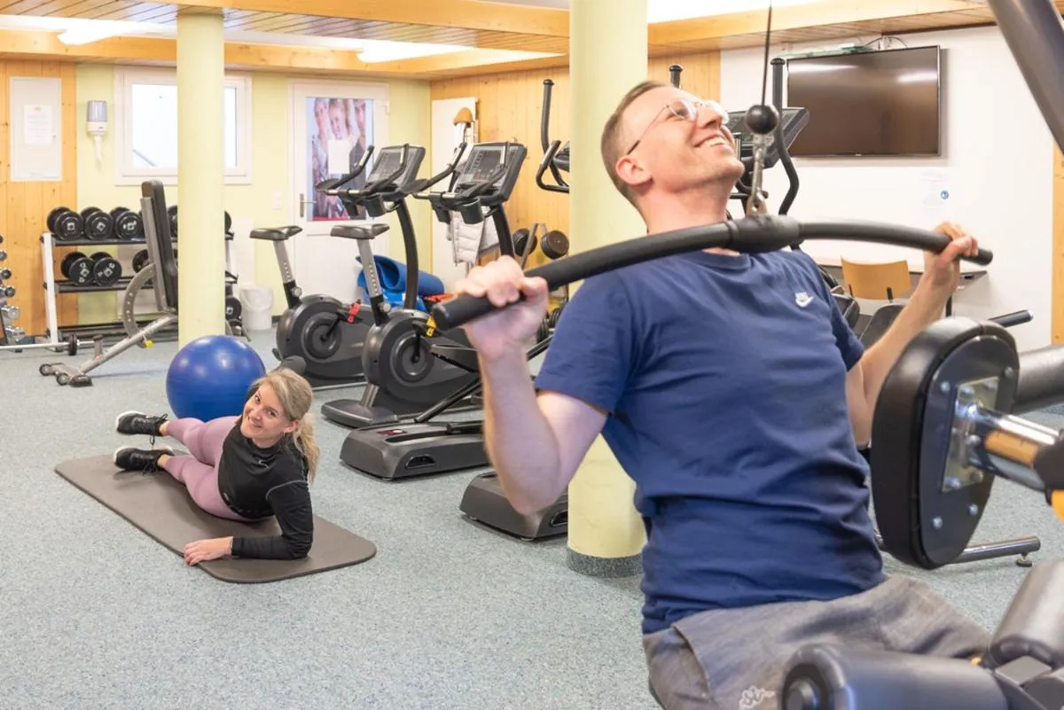 Fitness centre/facilities in Typically Swiss Hotel Ermitage