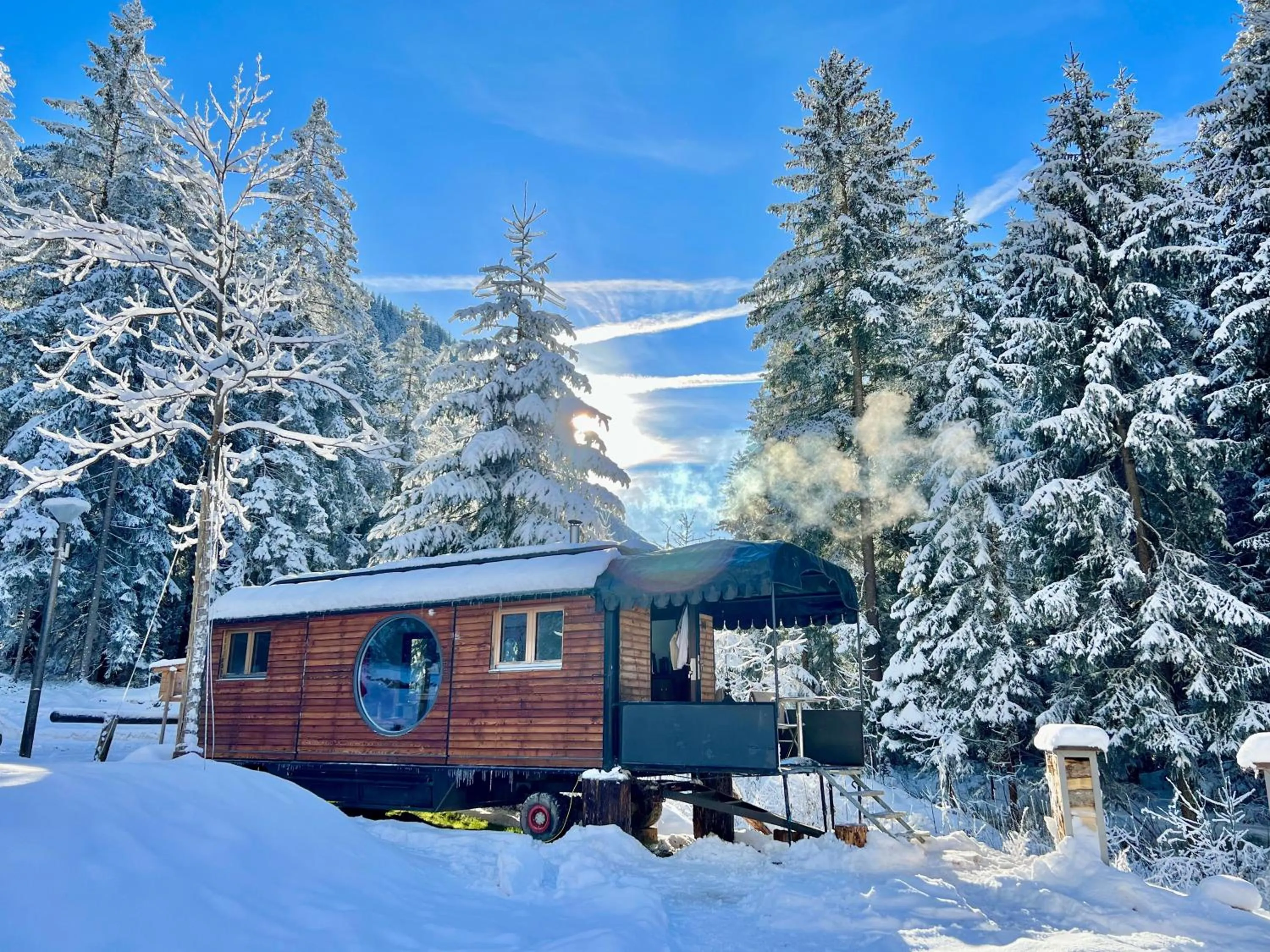 Mobile Home in Typically Swiss Hotel Ermitage